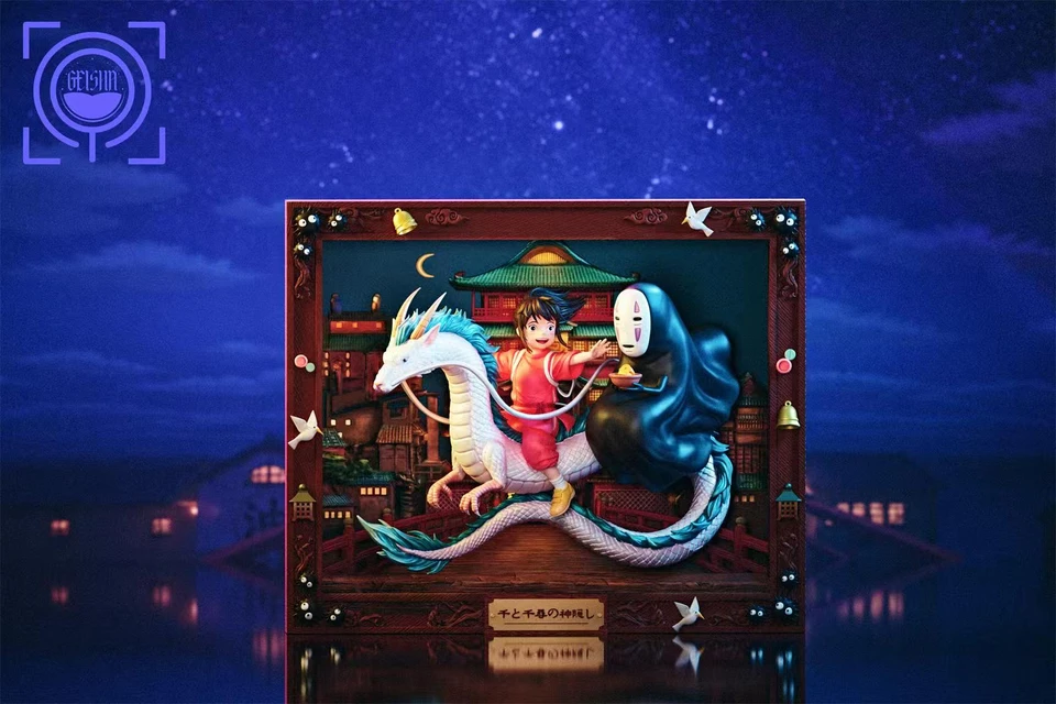 【Pre-sale】Chihiro, Haku and No face Card-Spirited Away-GEISHA Studio