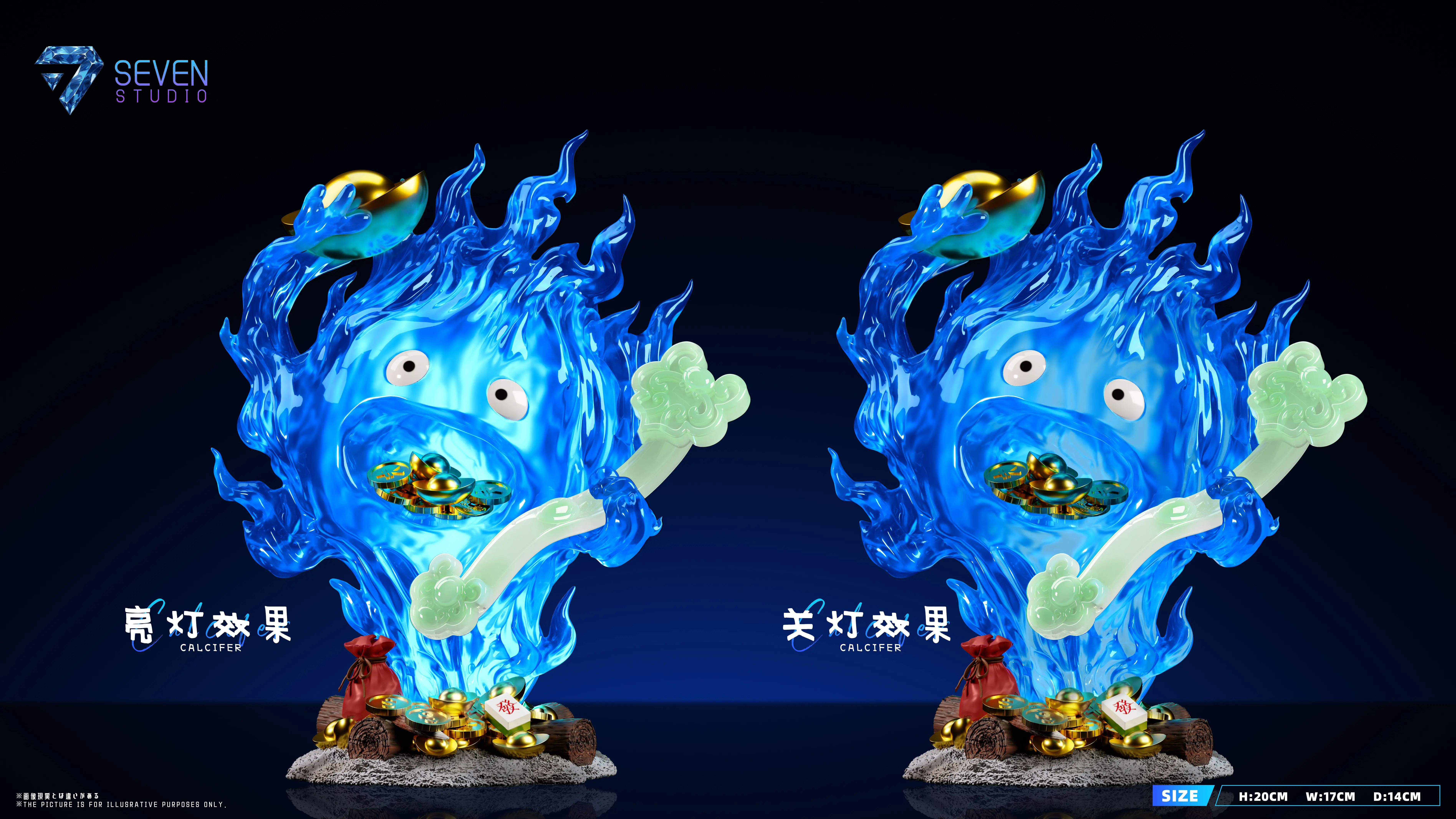 【Pre-sale】Wealth Attraction Calcifer-seven Studio