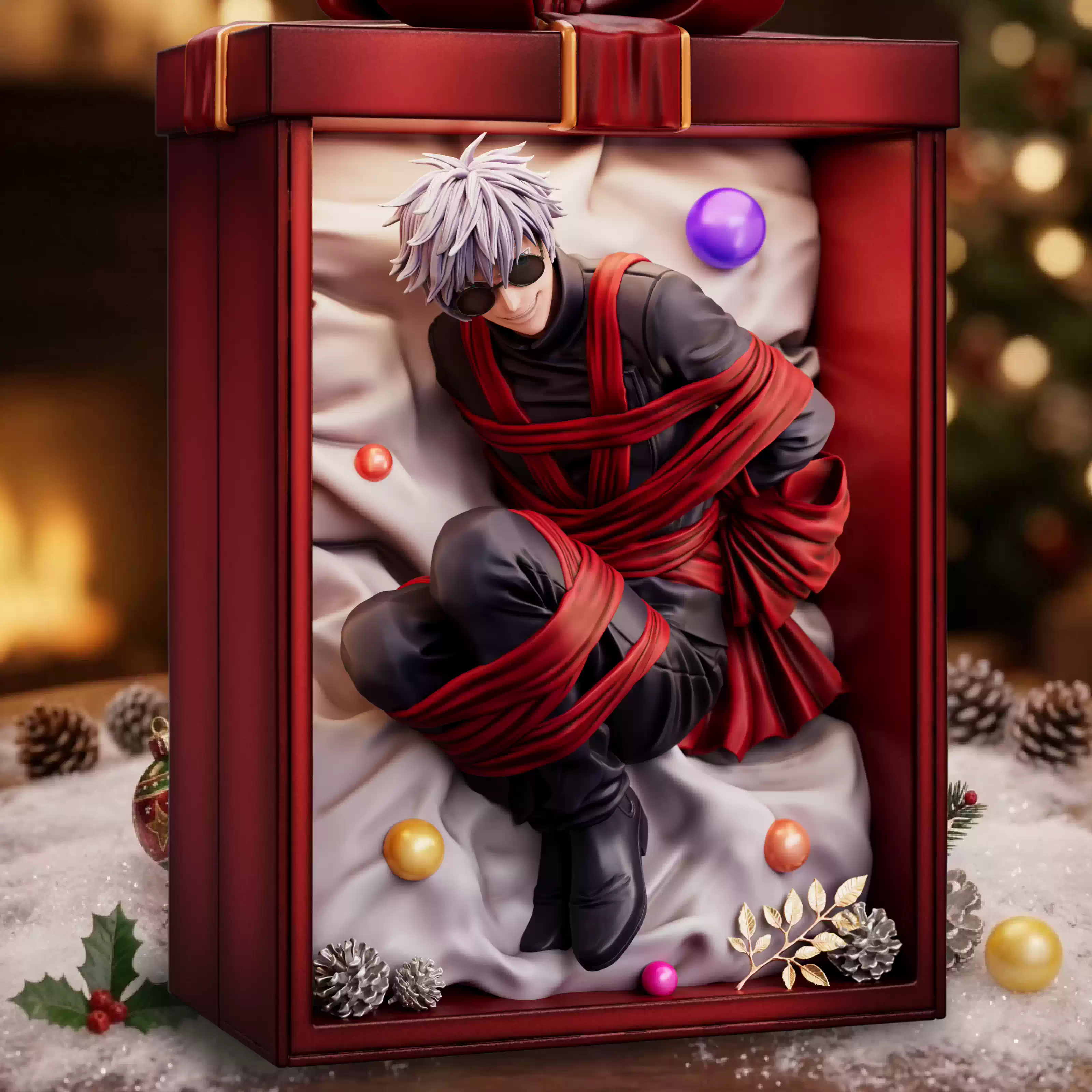 【Pre-sale】Christmas Gift Box Gojo Satoru-Jujutsu Kaisen-Flower Shell Studio