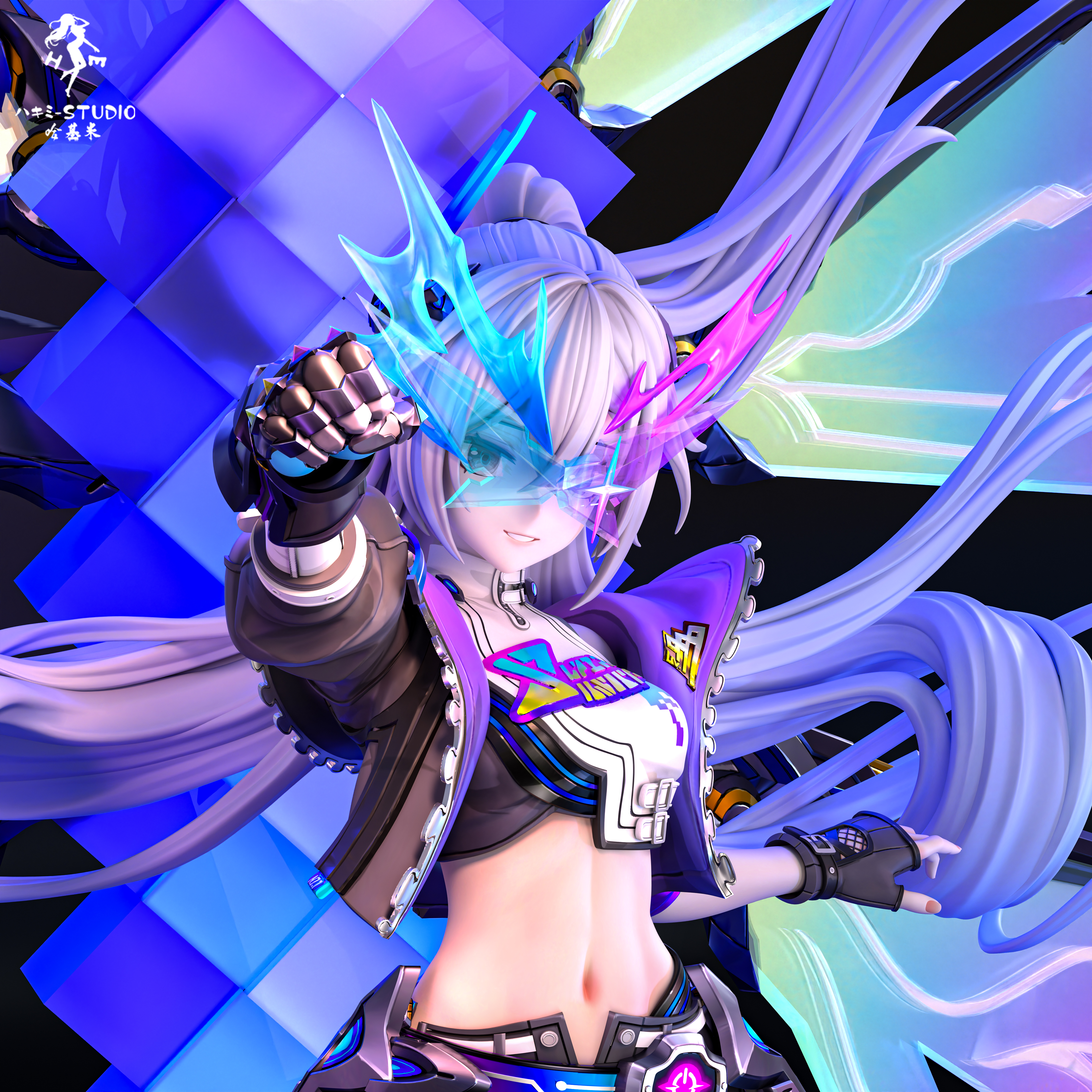 【Pre-sale】1/6 Scale LV.999 Silver Wolf-Hajimi Studio