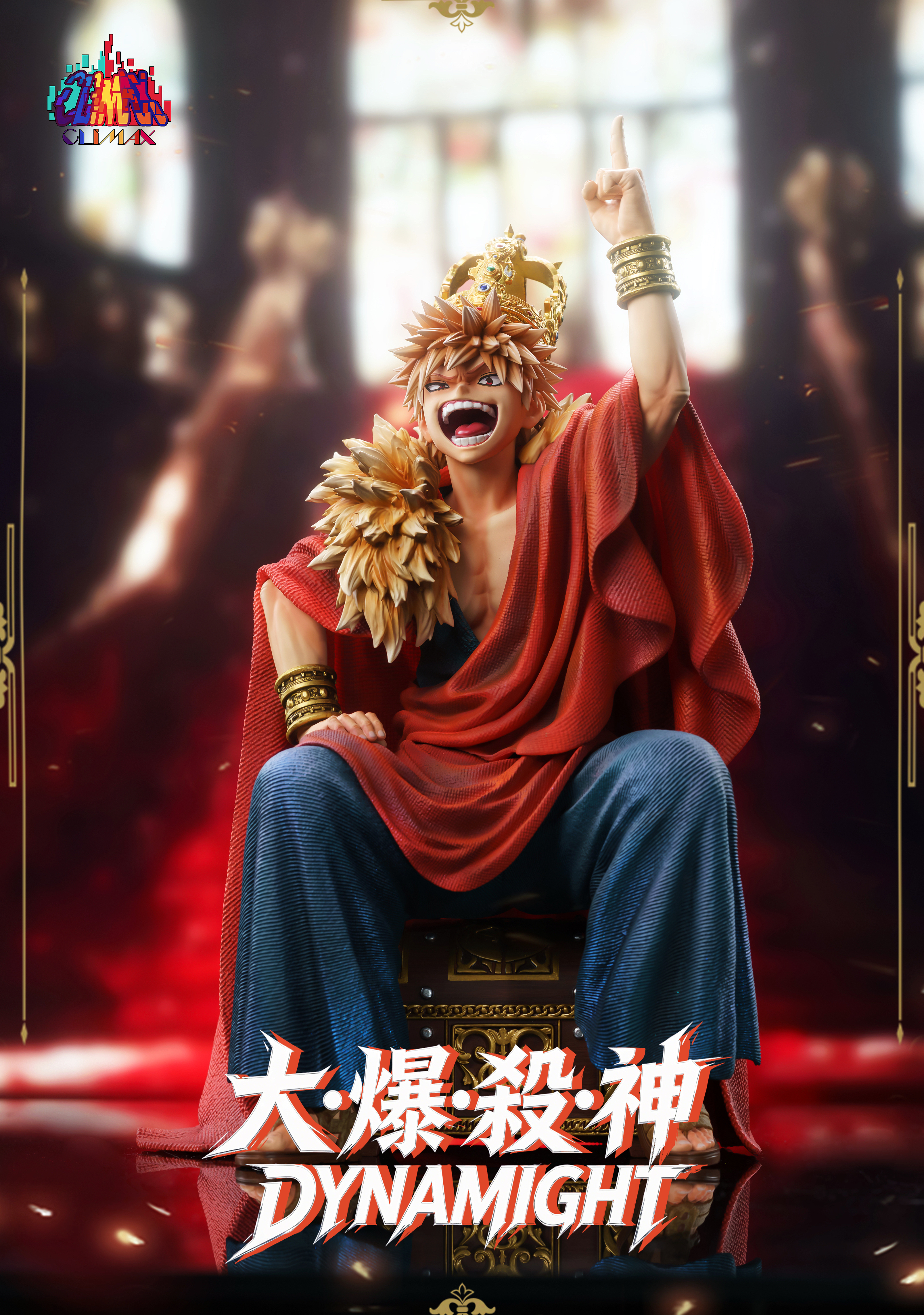 【Pre-sale】1/6 Dynamight king Bakugou Katsuki-My Hero Academia-WAAD X Climax Studio