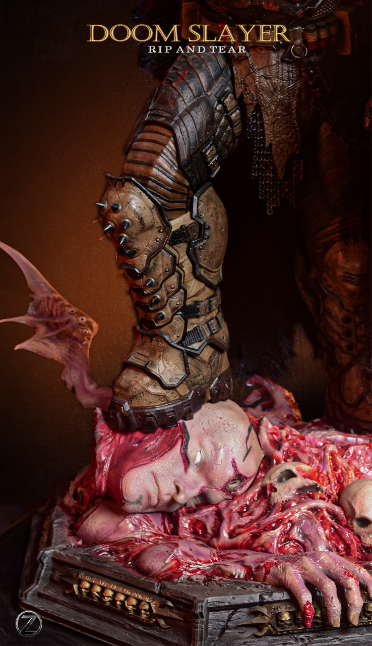 【Pre-sale】1/3 Scale Doom Slayer-THUNDER Z Studio