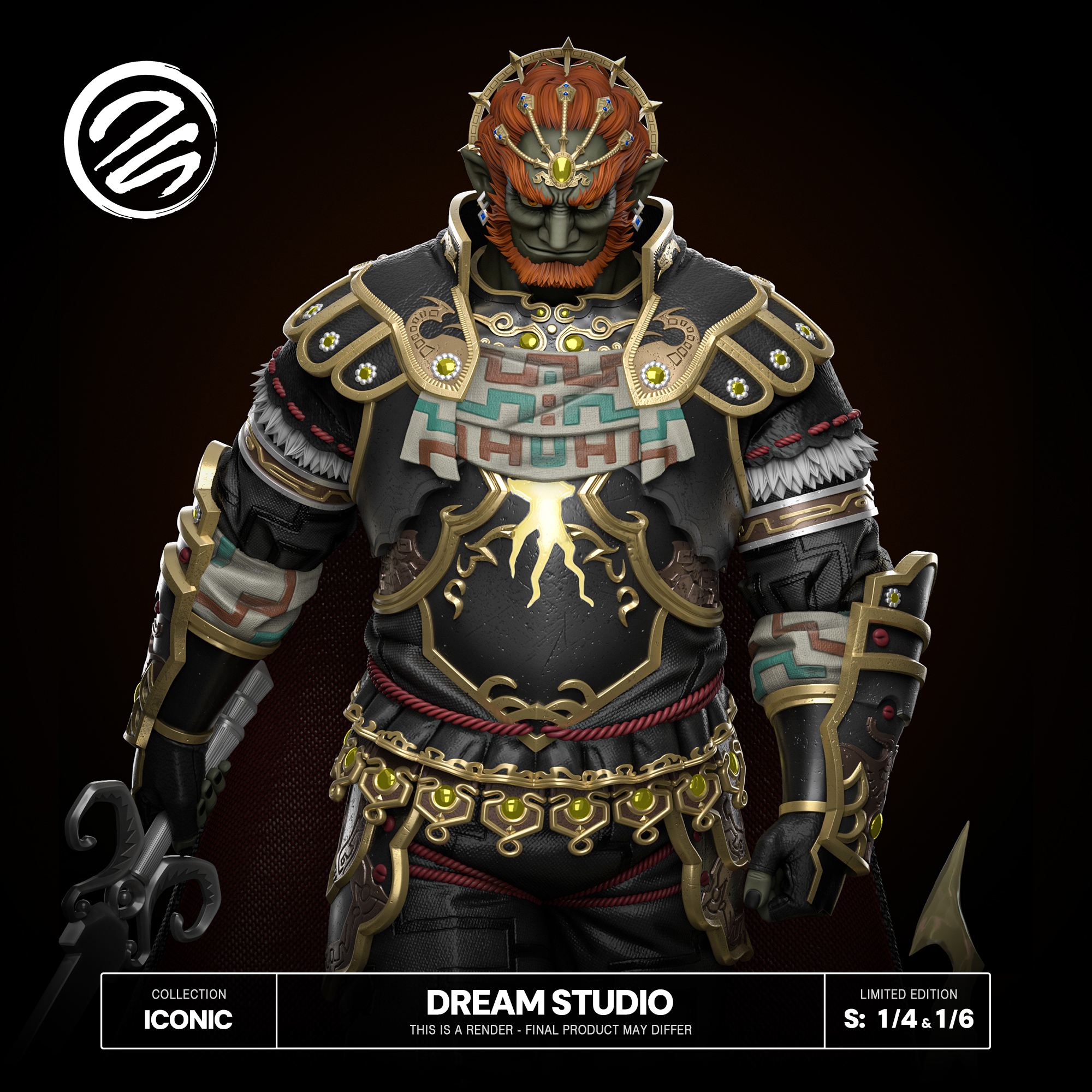 【Pre-sale】1/6 and 1/4 Scale Ganondorf TP-Dream Studio