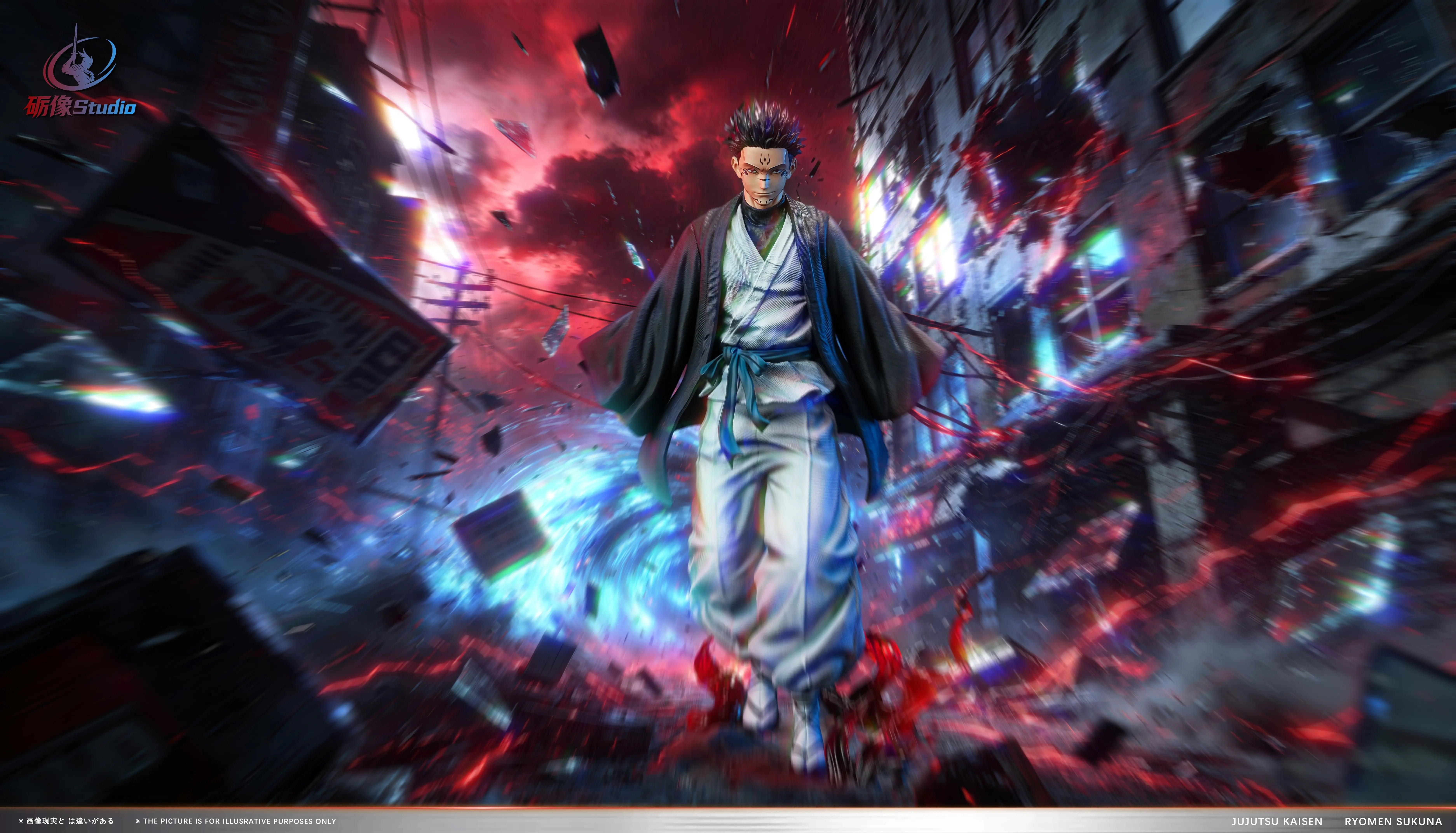 【Pre-sale】1/6 Scale Ryomen Sukuna-Jujutsu Kaisen-LiXiang Studio