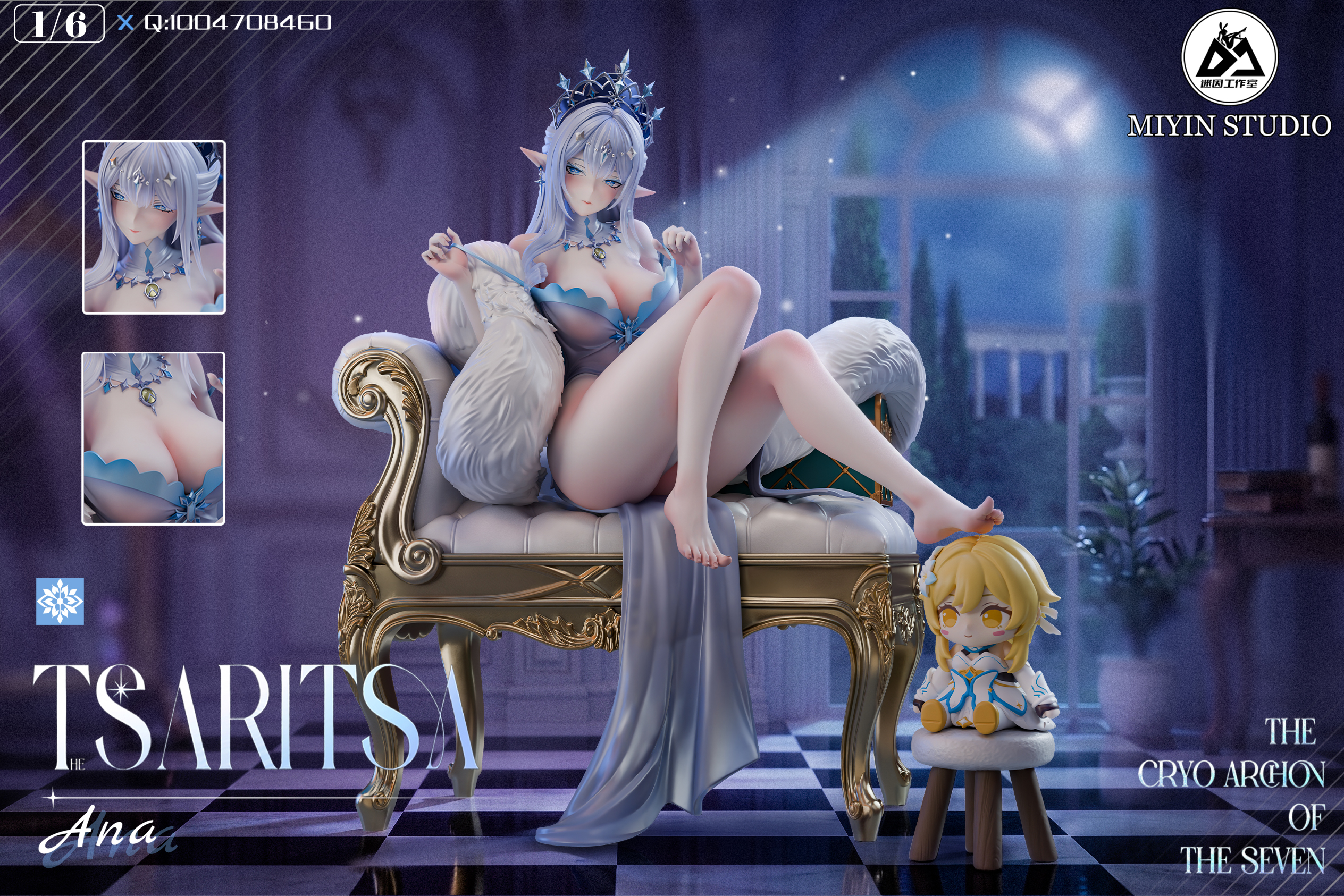 【Pre-sale】1/6 Scale Anastasya-Genshin Impact-MiYin Studio
