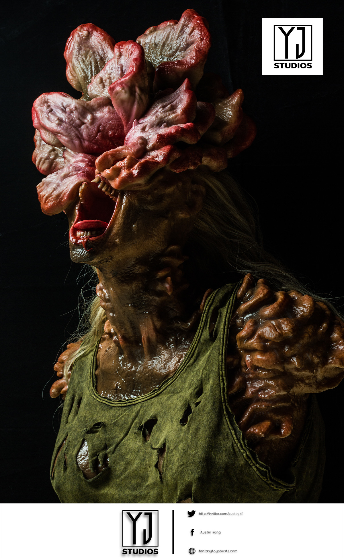 【Pre-sale】1/1 Scale Bust of Infected-YJ Studio