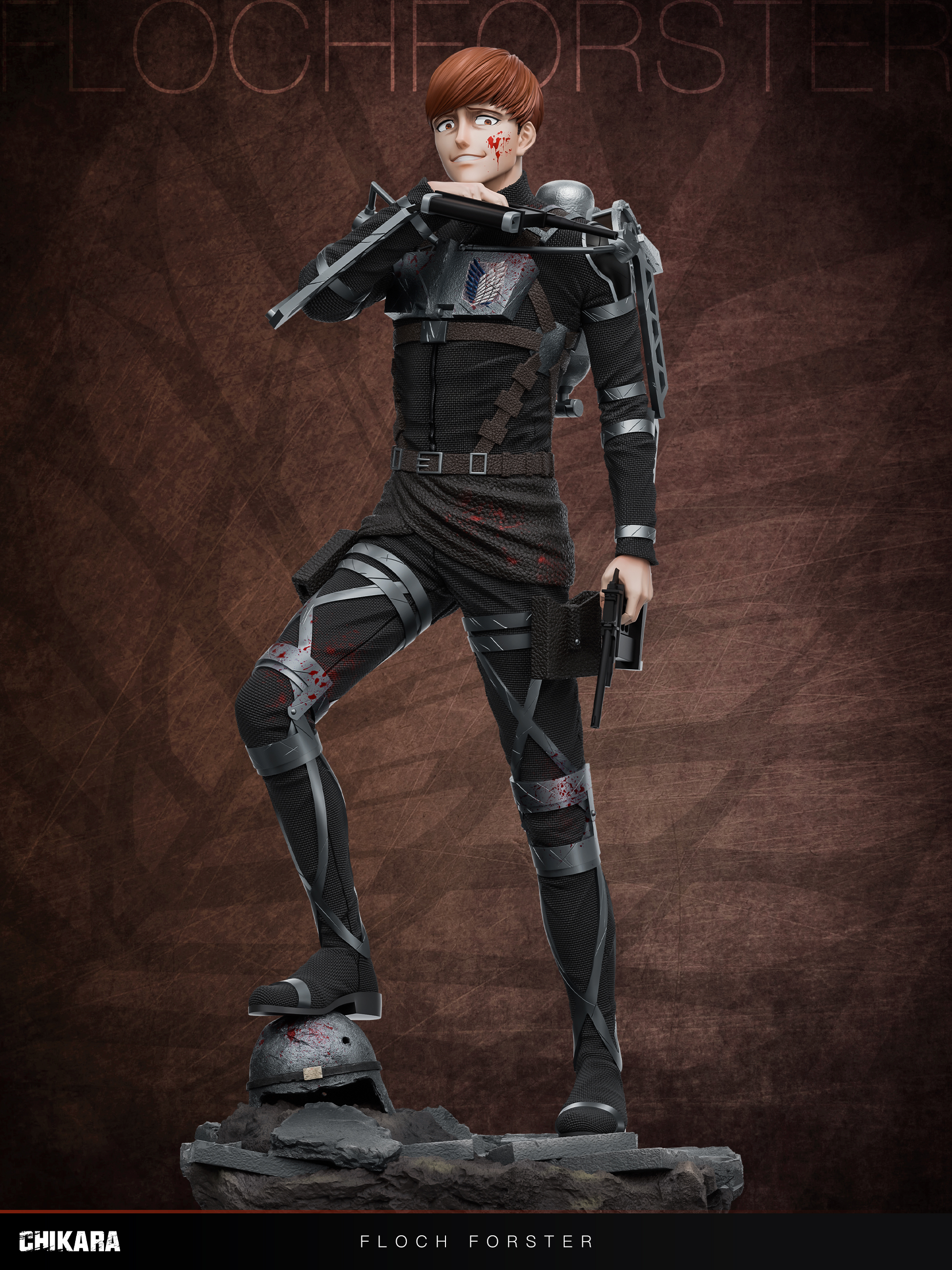 【Pre-sale】1/6 Scale Floch Forster-Attack on Titan-CHIKARA Studio