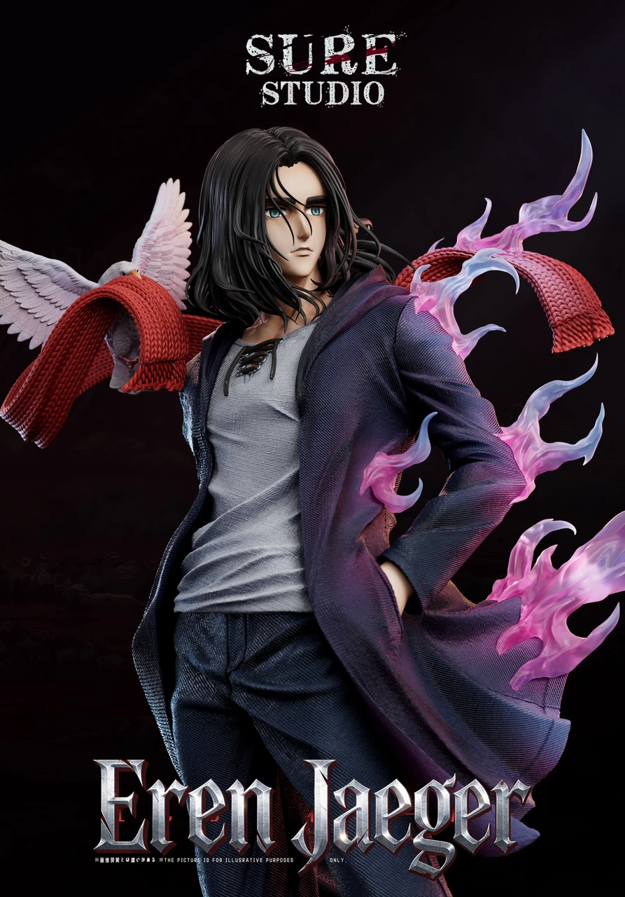【Pre-sale】1/6 and 1/3 Scale Eren Jaeger-Attack on Titan-Sure Studio