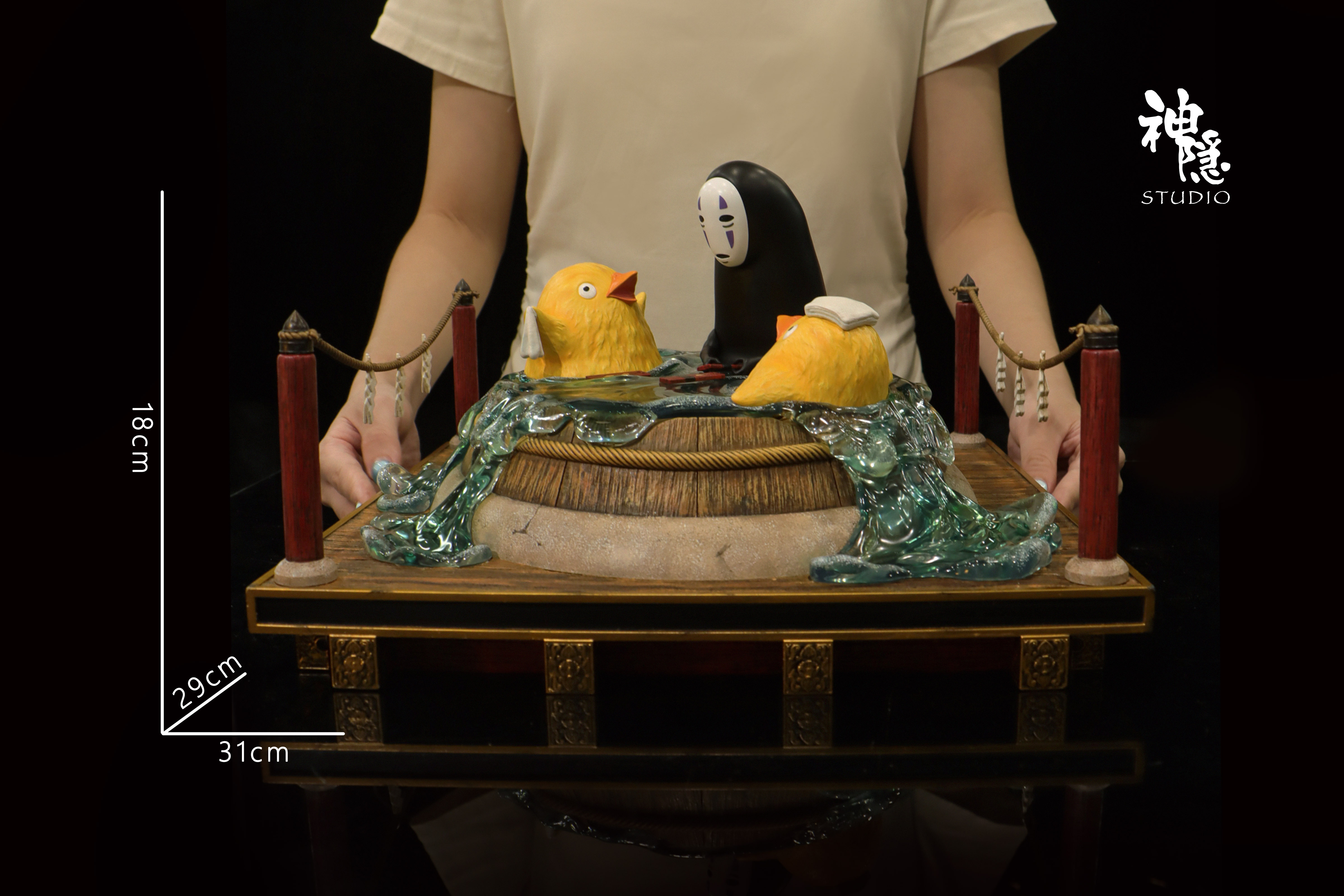 【Pre-sale】Showering No-face Man-Spirited Away-ShenYin Studio