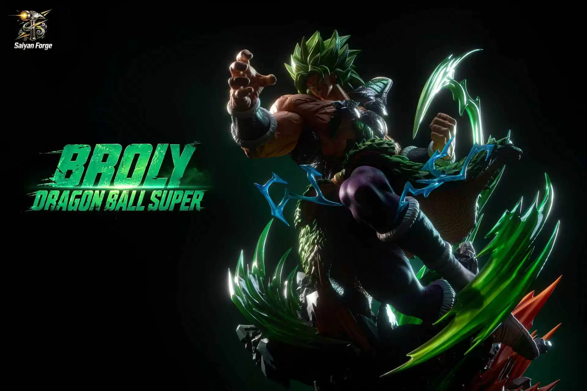 【Pre-sale】1/6 Scale Broli VS Son Goku-Dragon Ball-Saiyan Forge Studio