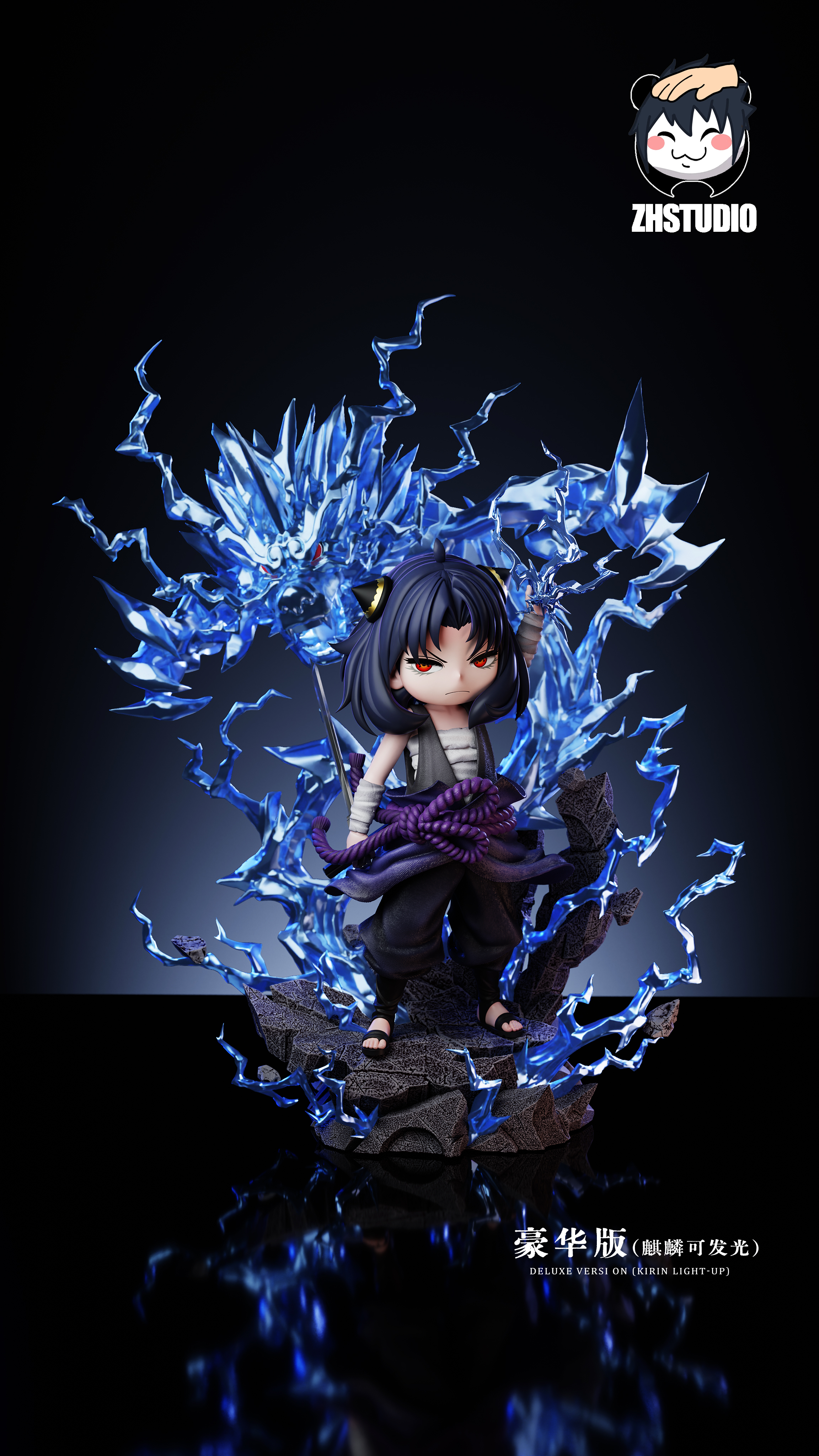 【Pre-sale】Anya cos Sasuke Uchiha with LED-SPY X FAMILY-ZH Studio
