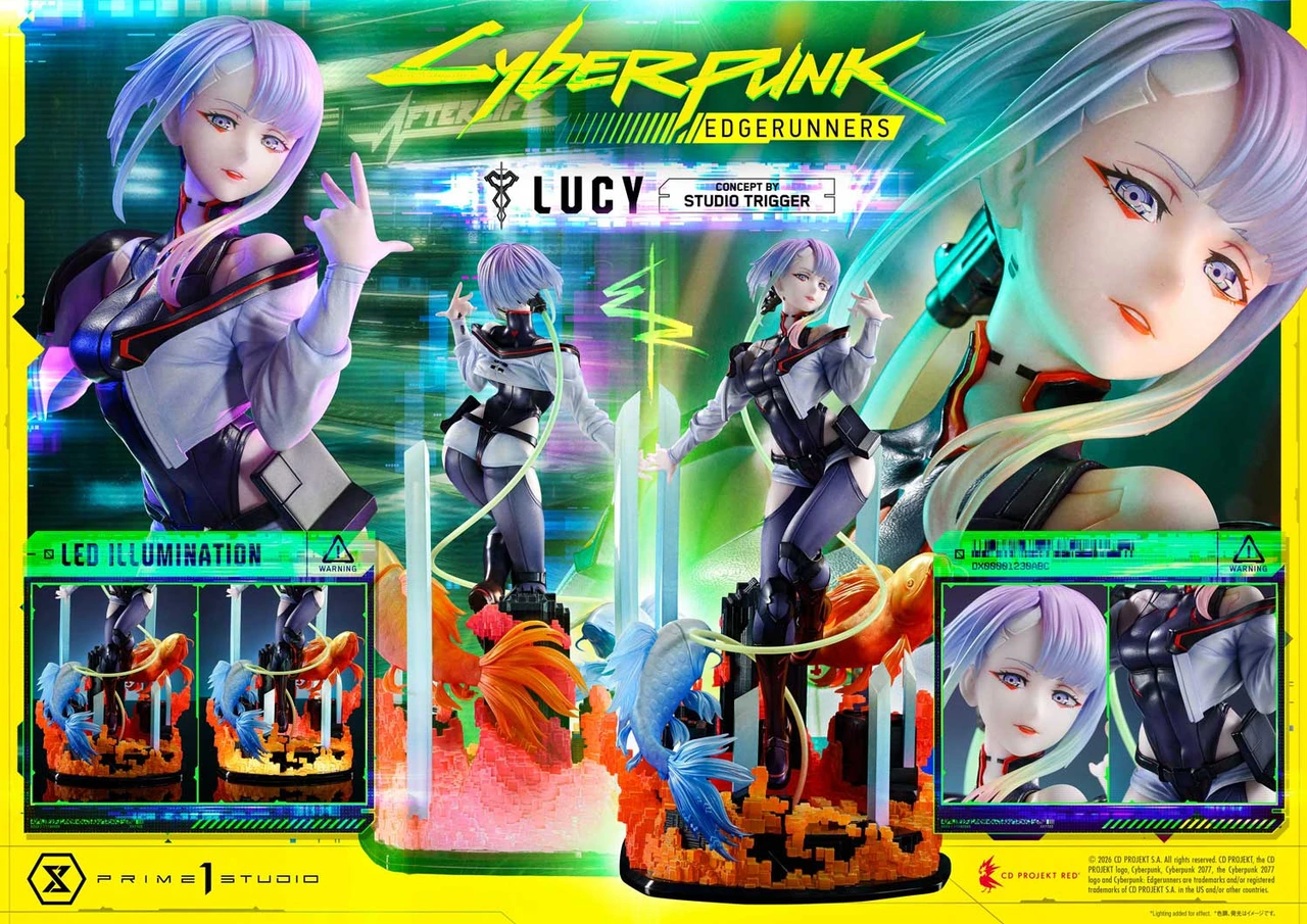 【Pre-sale】1/5 Scale Lucy with LED-CYBERPUNK EDGERUNNERS-Prime 1 Studio