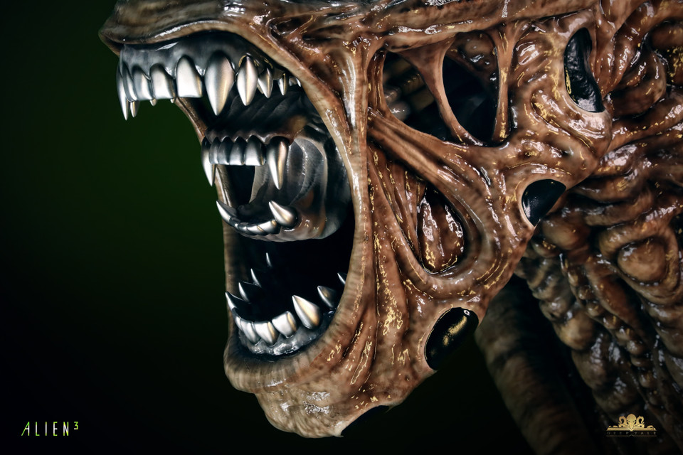 【Pre-sale】1/1 Scale Bust of Dog Alien-Deep Tale Studio