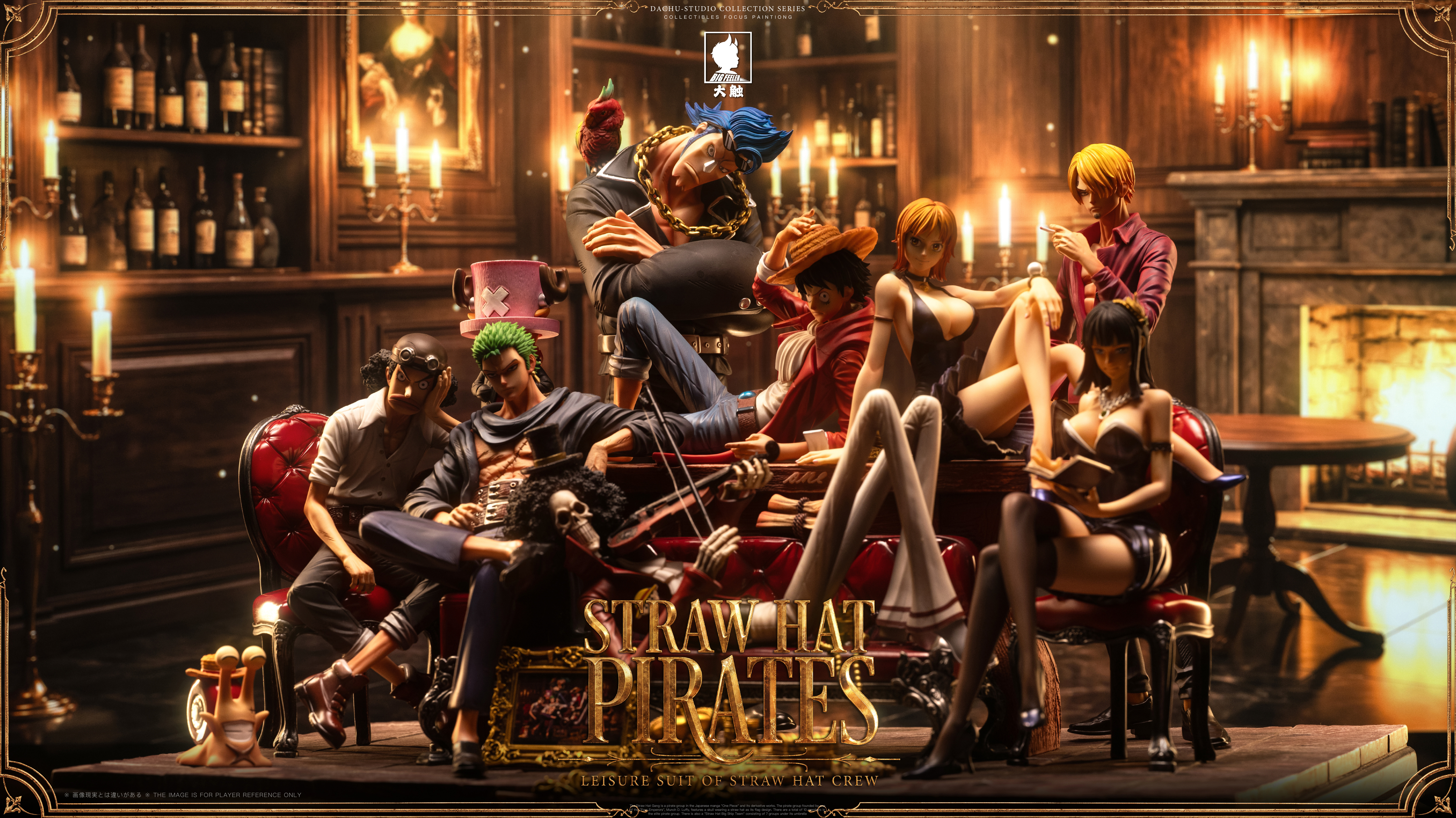【Pre-sale】1/6 Scale Straw Hat Pirates-One Piece-Big Feeler Studio