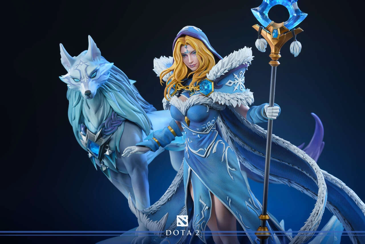 【Pre-sale】1/4 Scale Crystal Maiden with LED Licensed-Dota 2-Valve × Perfect World Studio