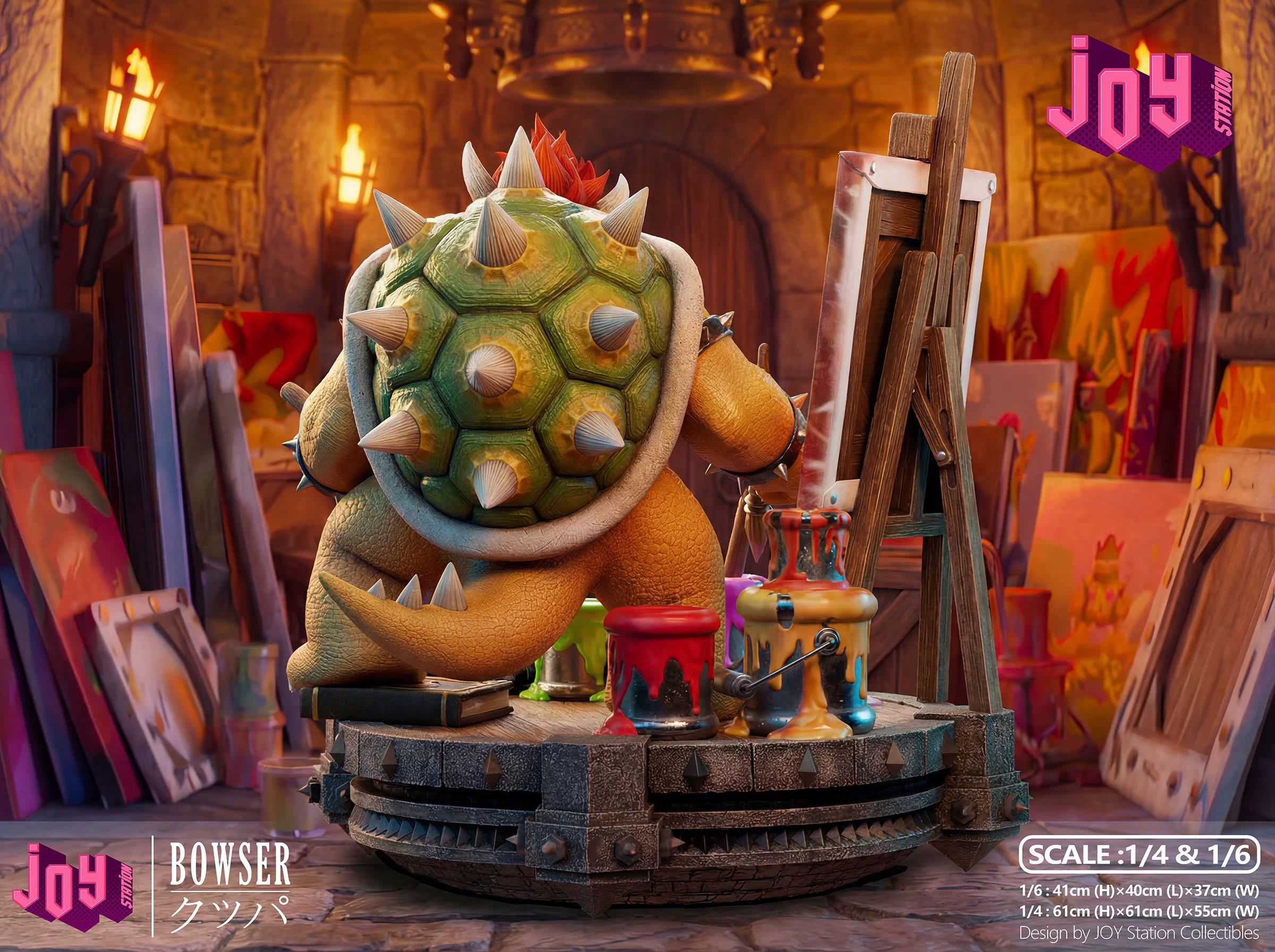 【Pre-sale】1/6 and 1/4 Scale Bowser 2.0-Joy Station Studio