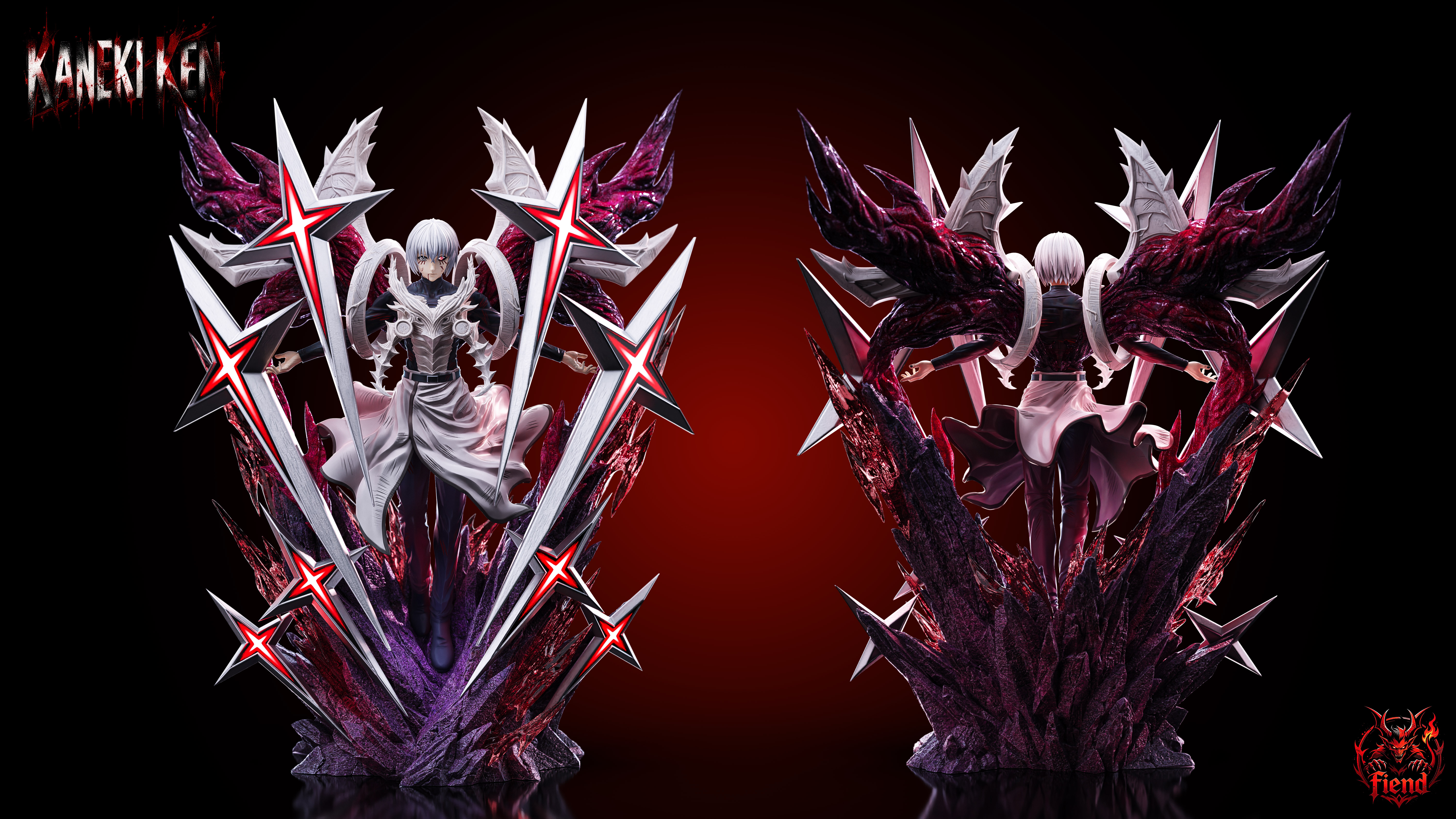 【Pre-sale】1/6 Scale Ken Kaneki-Tokyo Ghoul‌-Fiend Studio