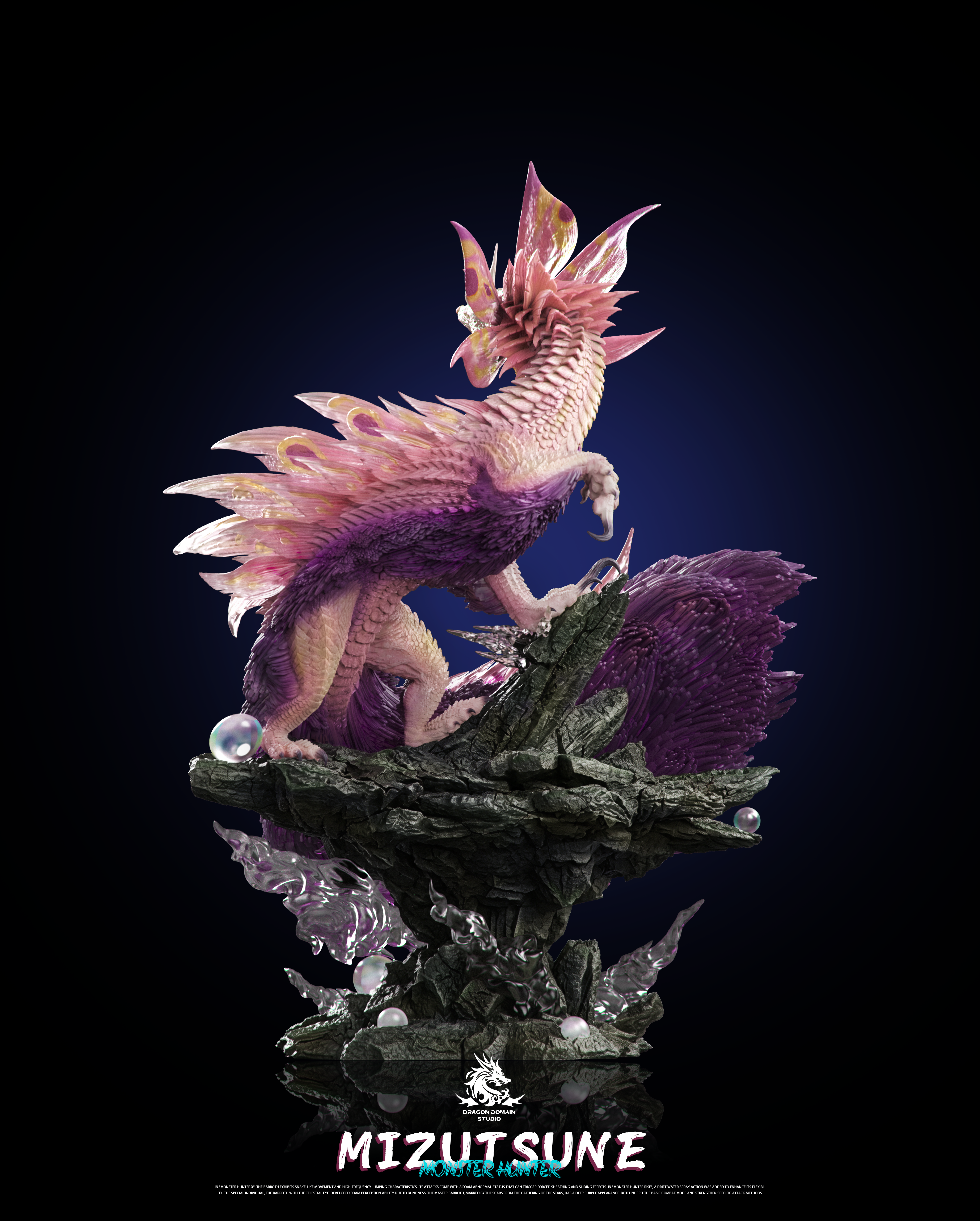 【Pre-sale】Mizutsune-Monster Hunter-Dragon Realm Studio