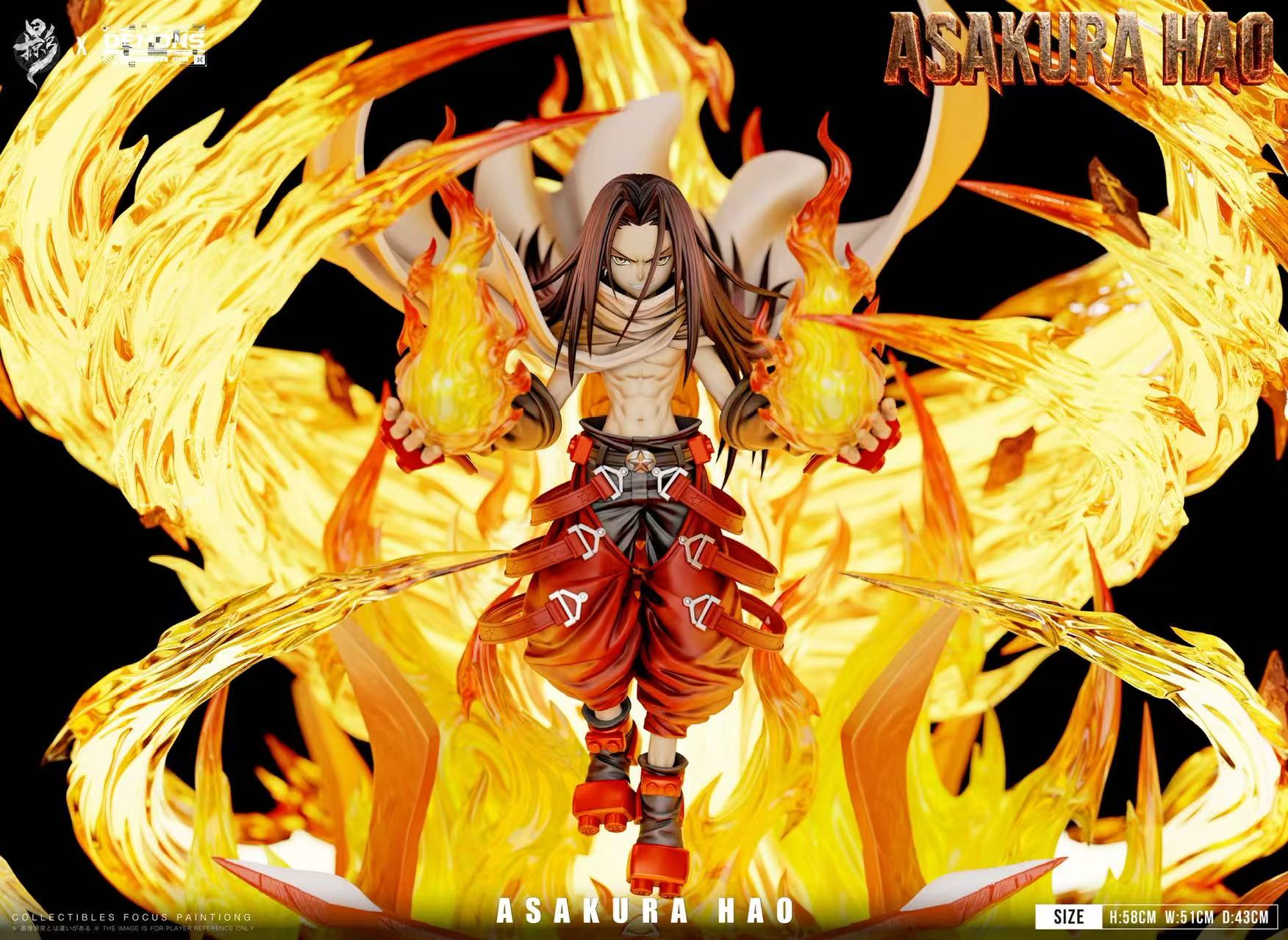 【Pre-sale】002 Asakura Hao-SHAMAN KING-LueYing Studio and Demons Studio