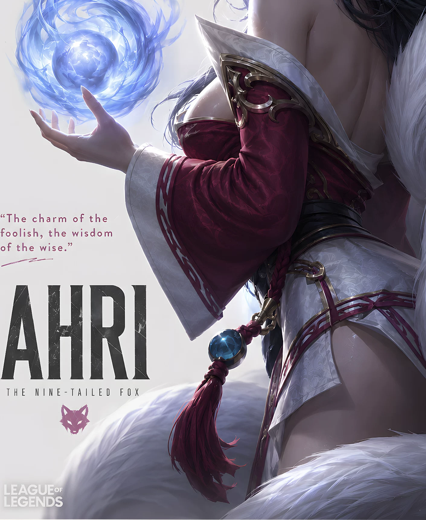 【Pre-sale】Decorative Painting of Ahri-League of Legends-H2 Studio