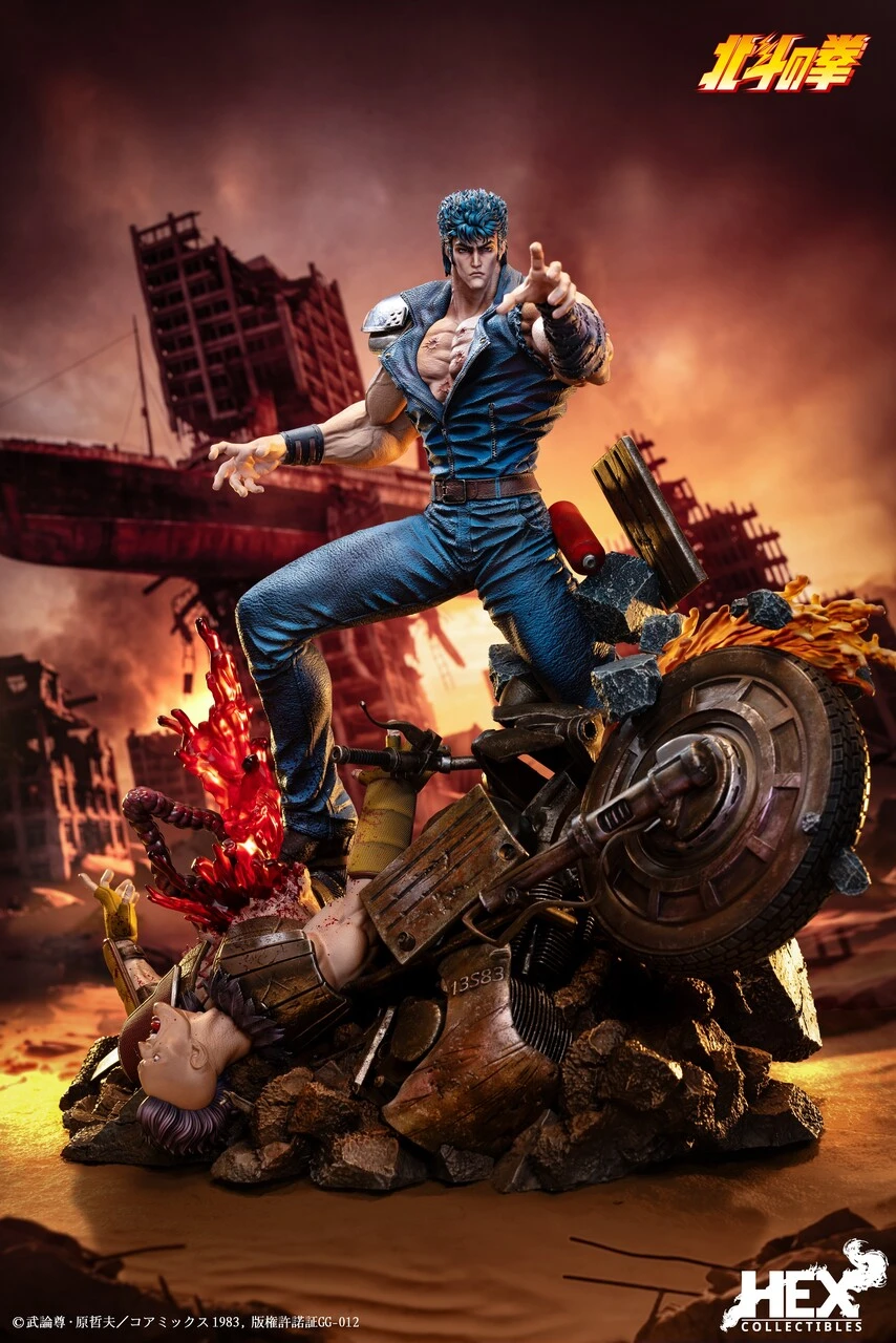 【Pre-sale】1/6 Scale Kenshiro-Fist of the North Star-HEX Collectibles Studio