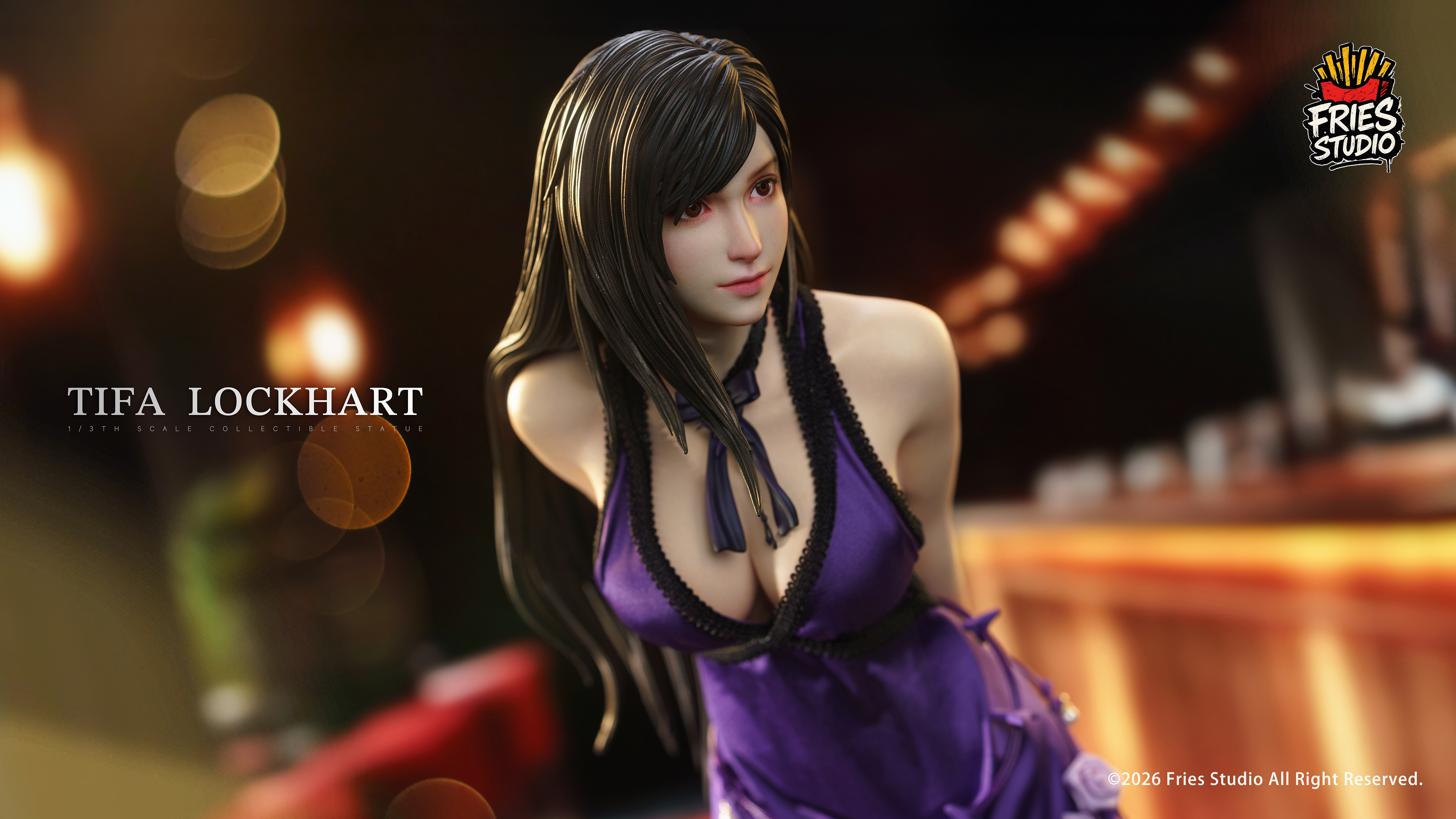 【Pre-sale】1/3 Scale Purple Dress Tifa-Fries Studio