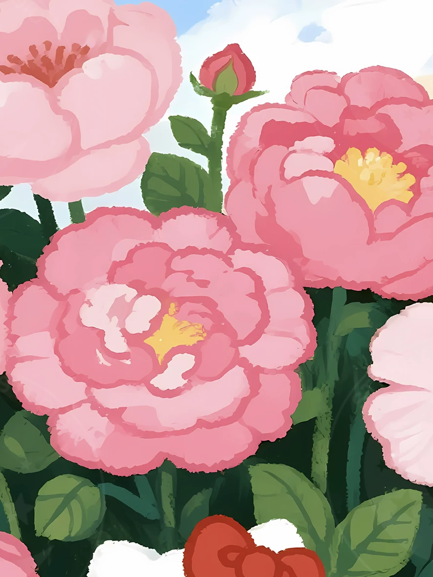 【Pre-sale】Decorative Painting of Flower Kitty-XingKong Studio