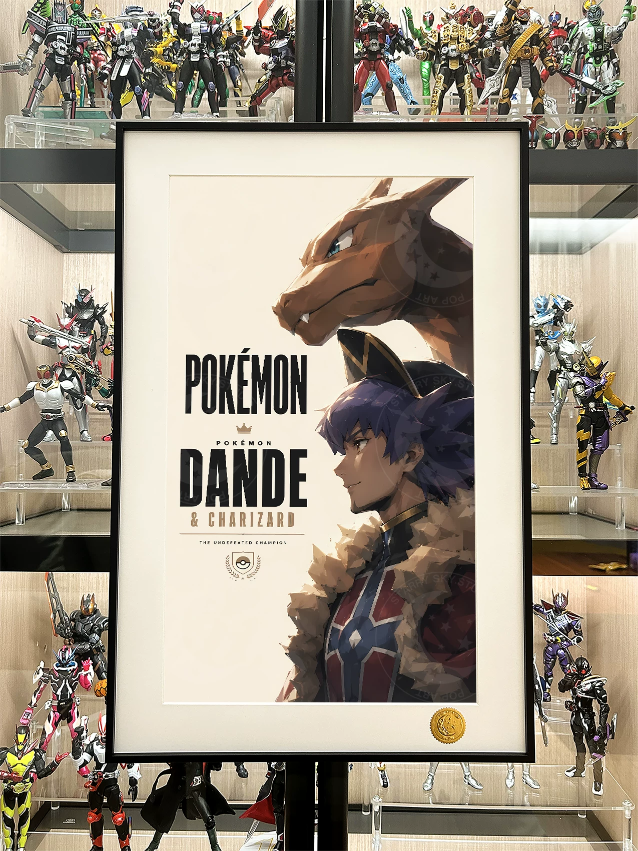 【Pre-sale】Decorative Painting of Dande and Charizard-Pokemon-XingKong Studio
