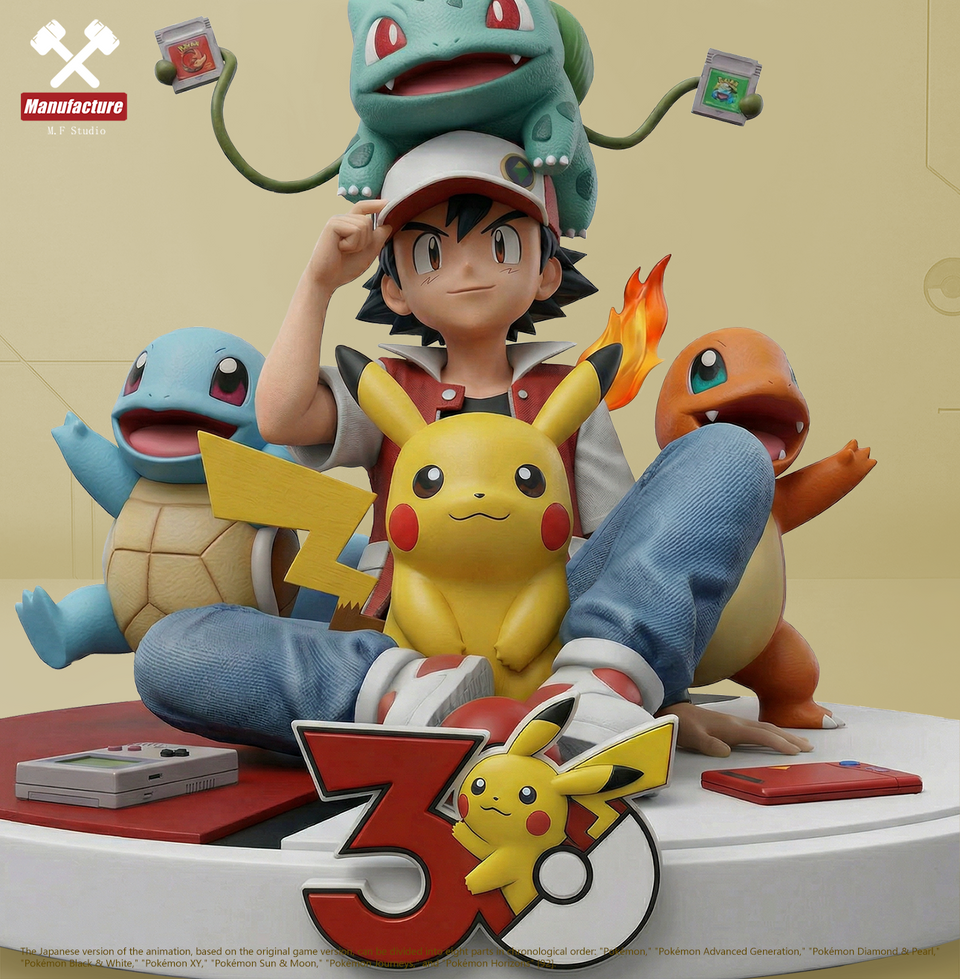 【Pre-sale】1/8 Scale Pokemon 30th Anniversary-MF Studio