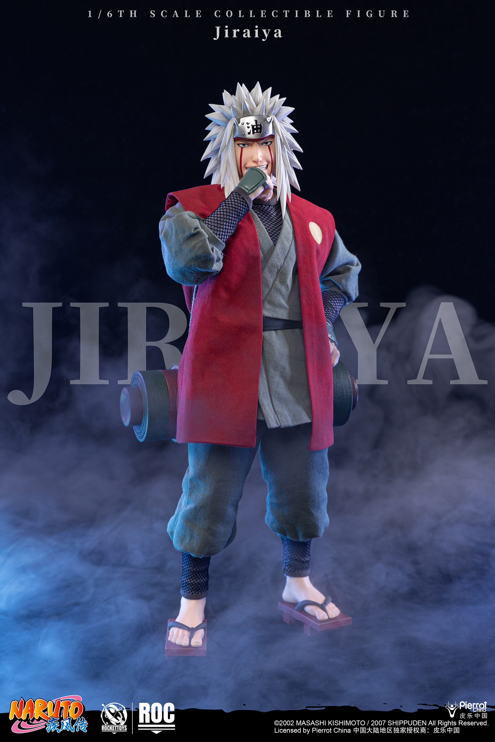 【Pre-sale】1/6 Scale Jiraiya-ROCKETTOYS Studio