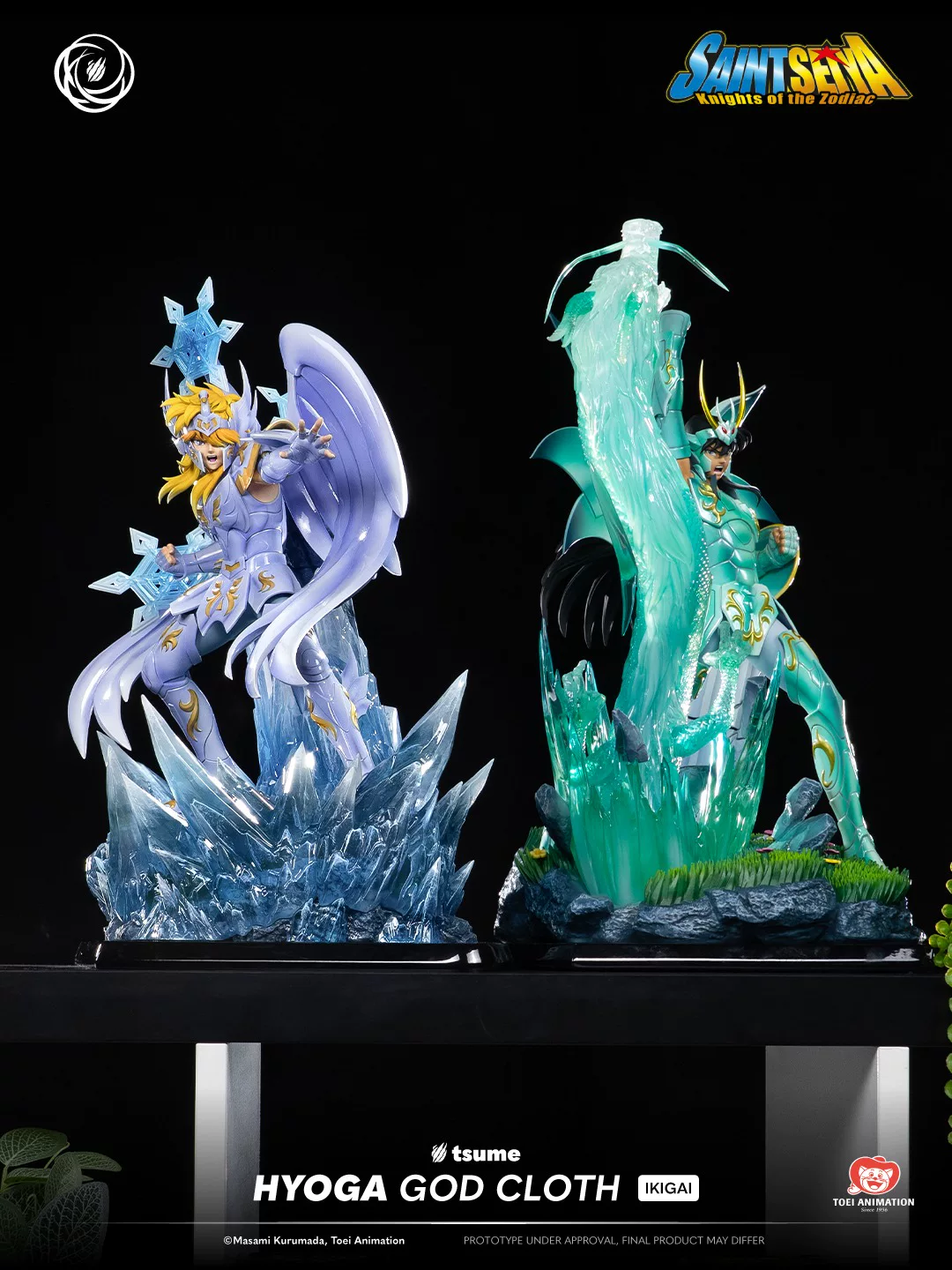 【Pre-sale】1/6 Scale Hyoga God Cloth-Ikigai-Saint Seiya-TSUME Studio