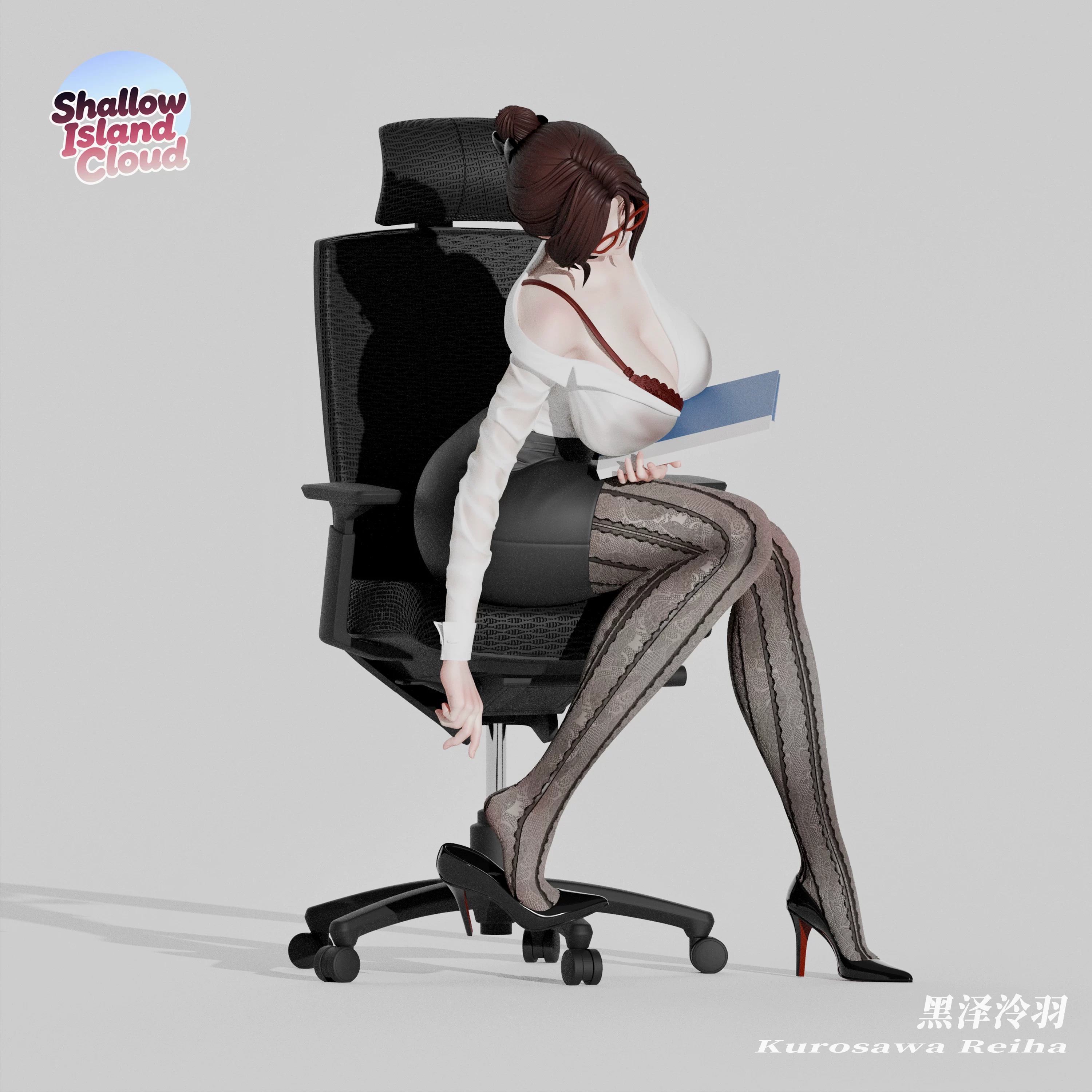 【Pre-sale】1/6 and 1/4 Scale Office Lady Series Kurosawa Reiha-Shallow Island Cloud studio