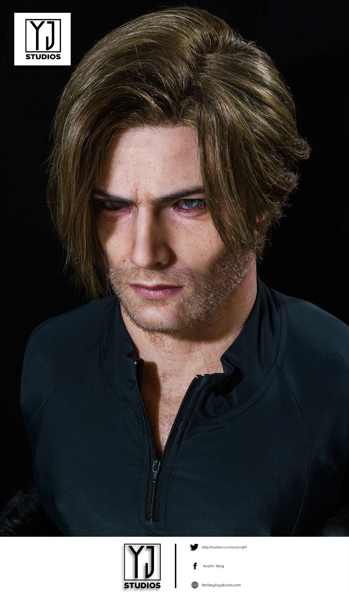 【Pre-sale】1/1 Scale Bust of Leon Scott Kennedy-YJ Studio