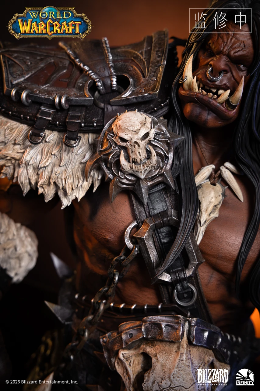 【Pre-sale】1/3 Scale Bust of Grommash Hellscream Licensed-World of Warcraft-Infinity Studio
