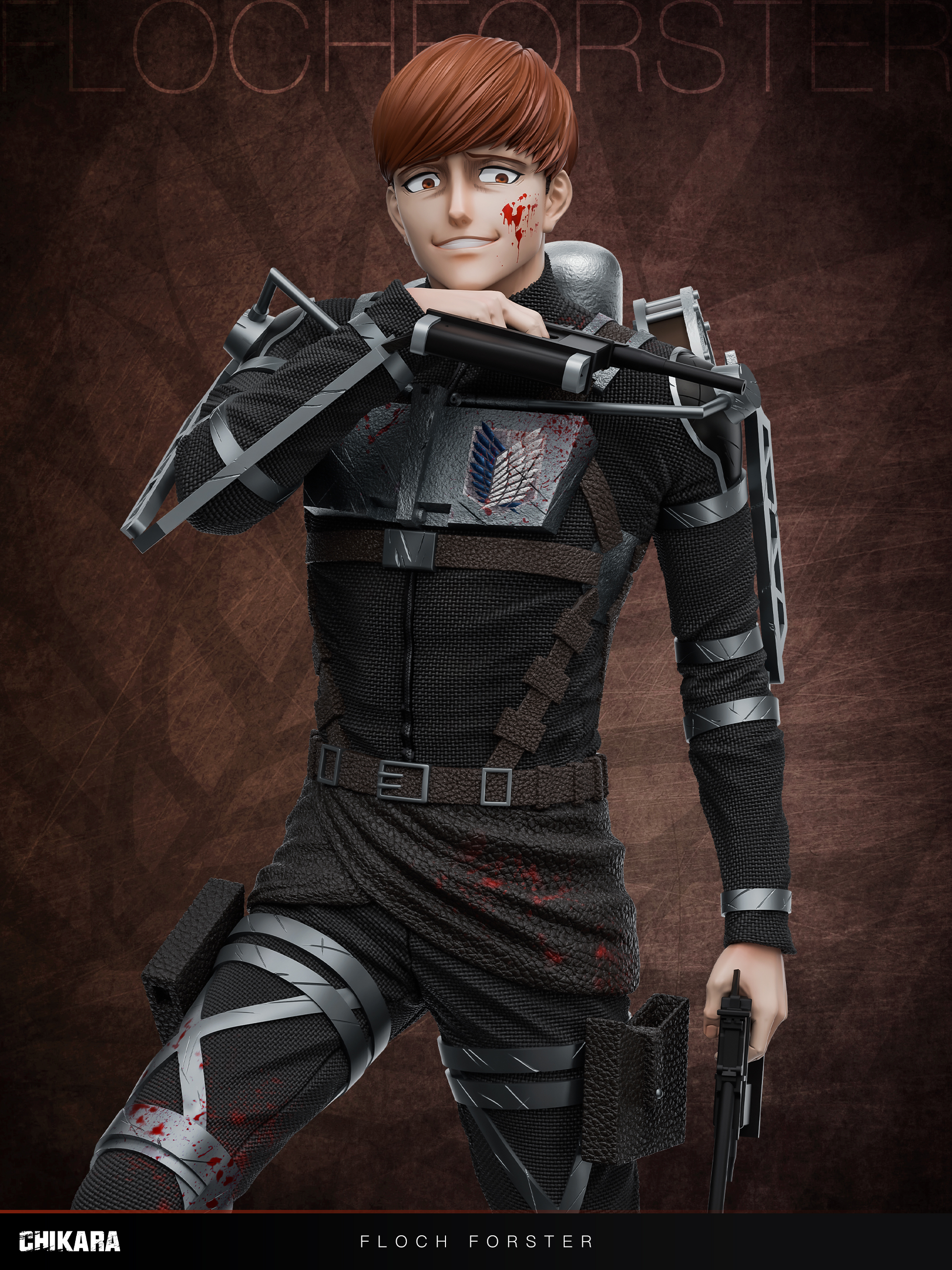 【Pre-sale】1/6 Scale Floch Forster-Attack on Titan-CHIKARA Studio