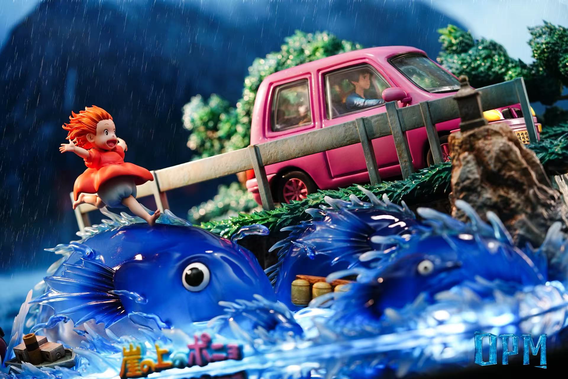 【Pre-sale】015 Running Ponyo and Sosuke-OPM Studio