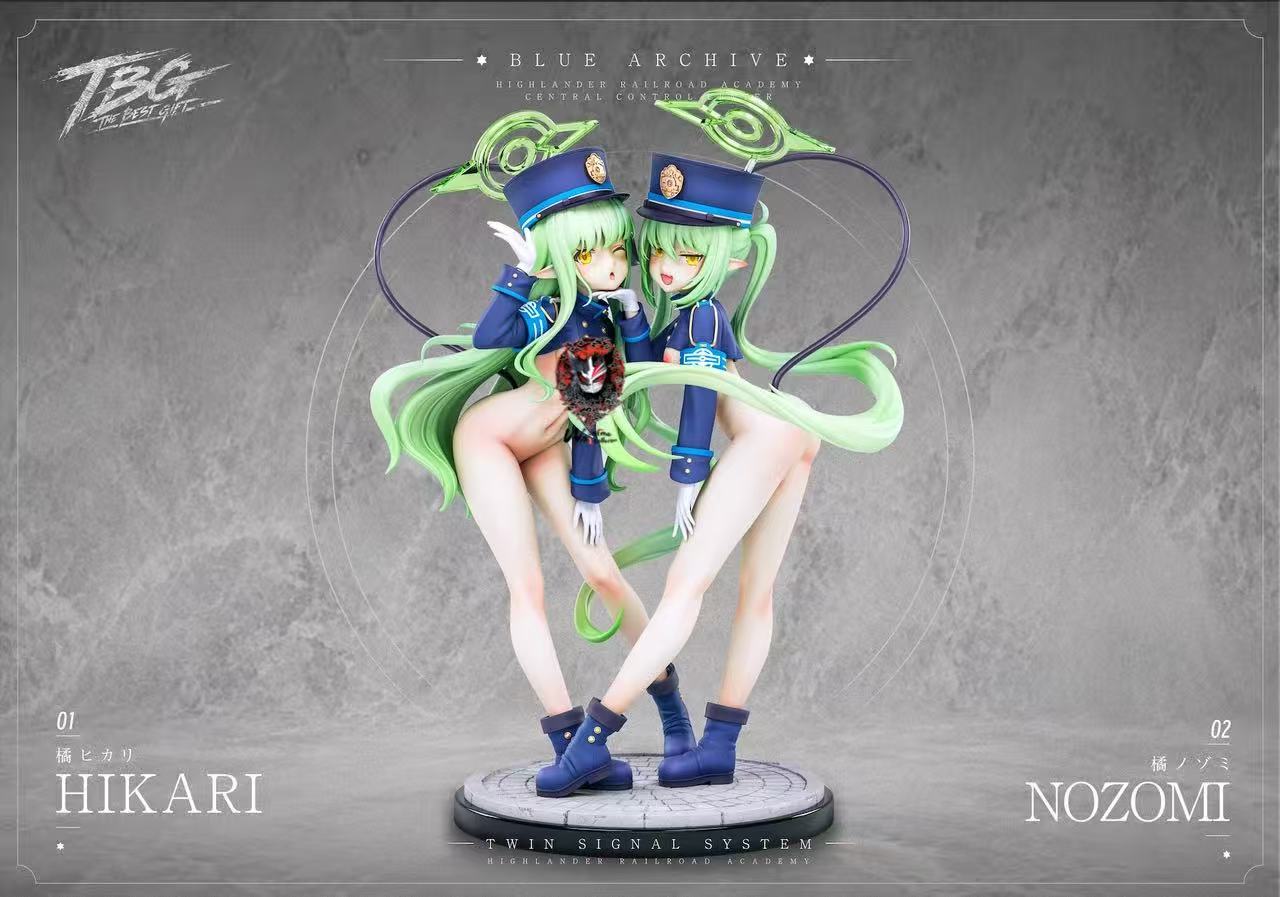 【Pre-sale】1/6 Scale Tachibana Hikari and Tachibana Nozomi-Blue Archive-TBG Studio