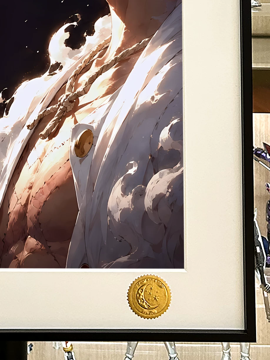【Pre-sale】Decorative Painting of Gear 5 Luffy-One Piece-XingKong Studio