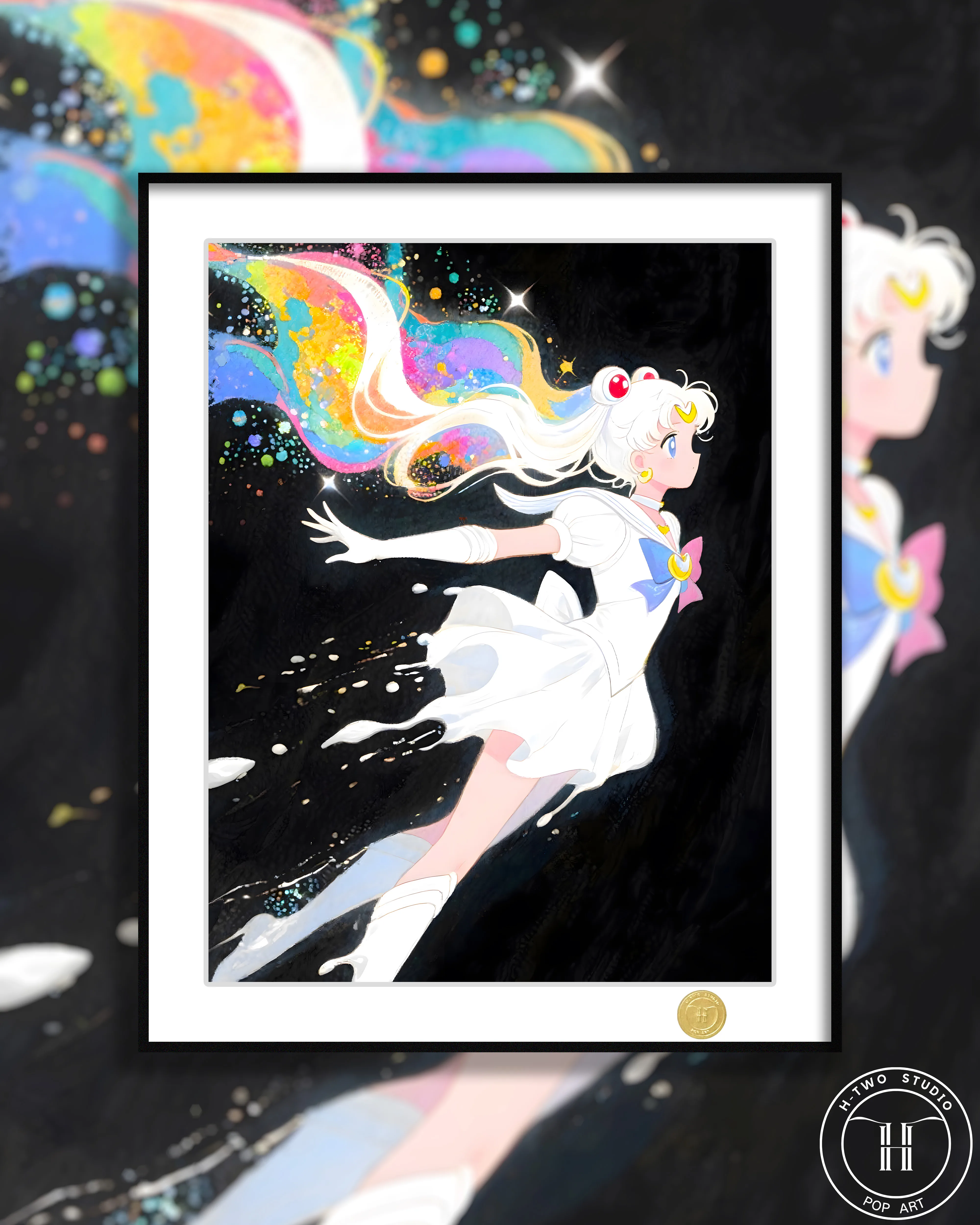 【Pre-sale】Decorative Painting of Tsukino Usagi-H2 Studio