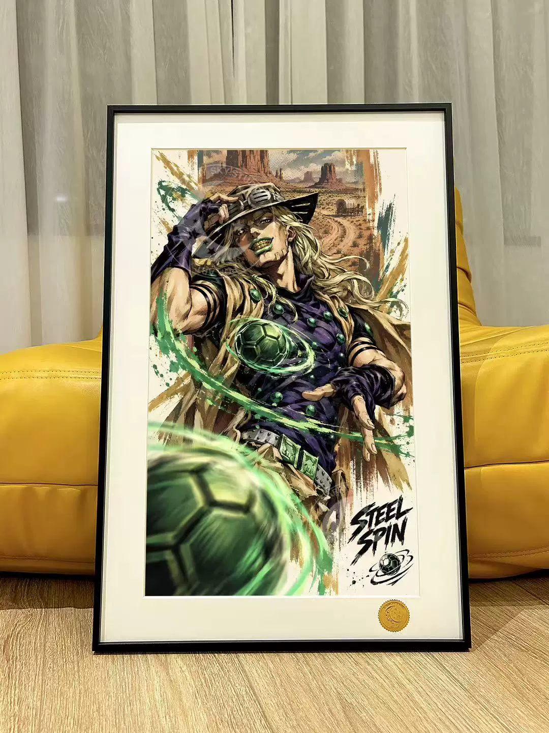 【Pre-sale】Decorative Painting of Steel Spin-JoJo's Bizarre Adventure-XingKong Studio