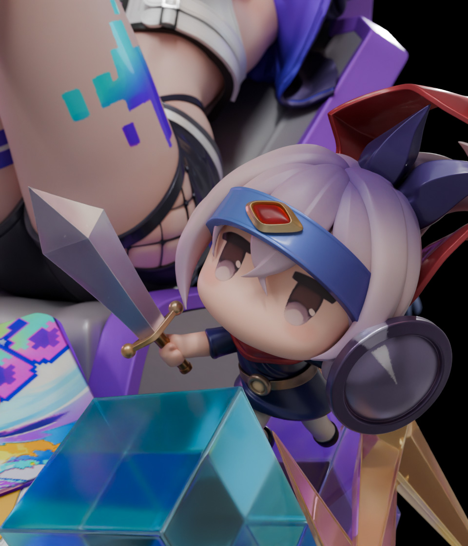 【Pre-sale】1/6 Scale SP Silver Wolf-Miyin Studio