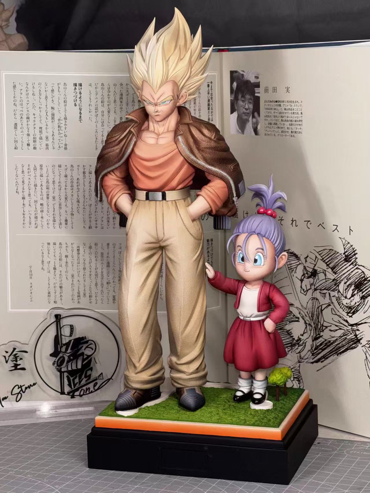 【Pre-sale】1/6 Scale Father Vegeta and Daughter Bra-Wish Studio