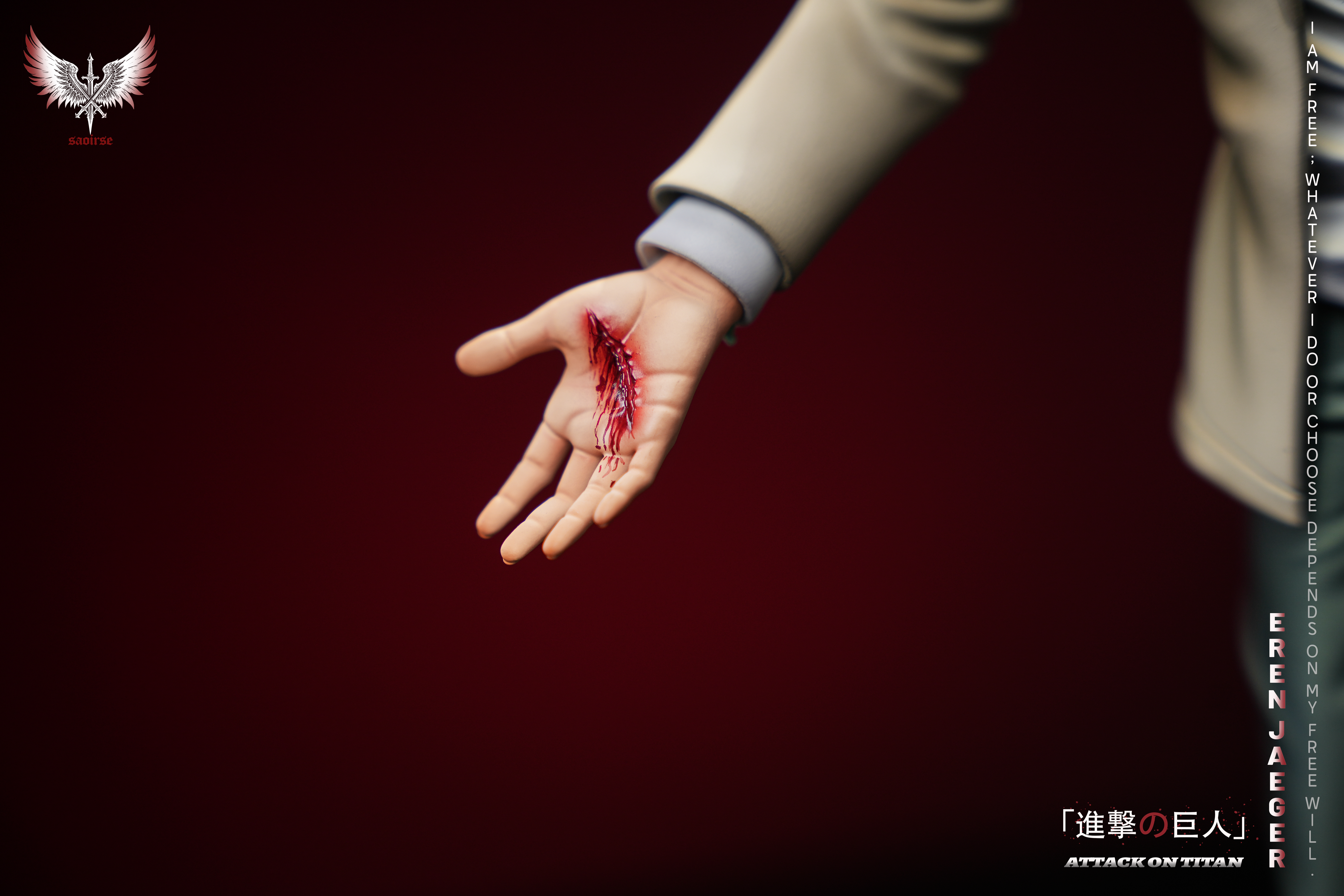 【Pre-sale】Injured Eren Jaeger-Saoirse Studio