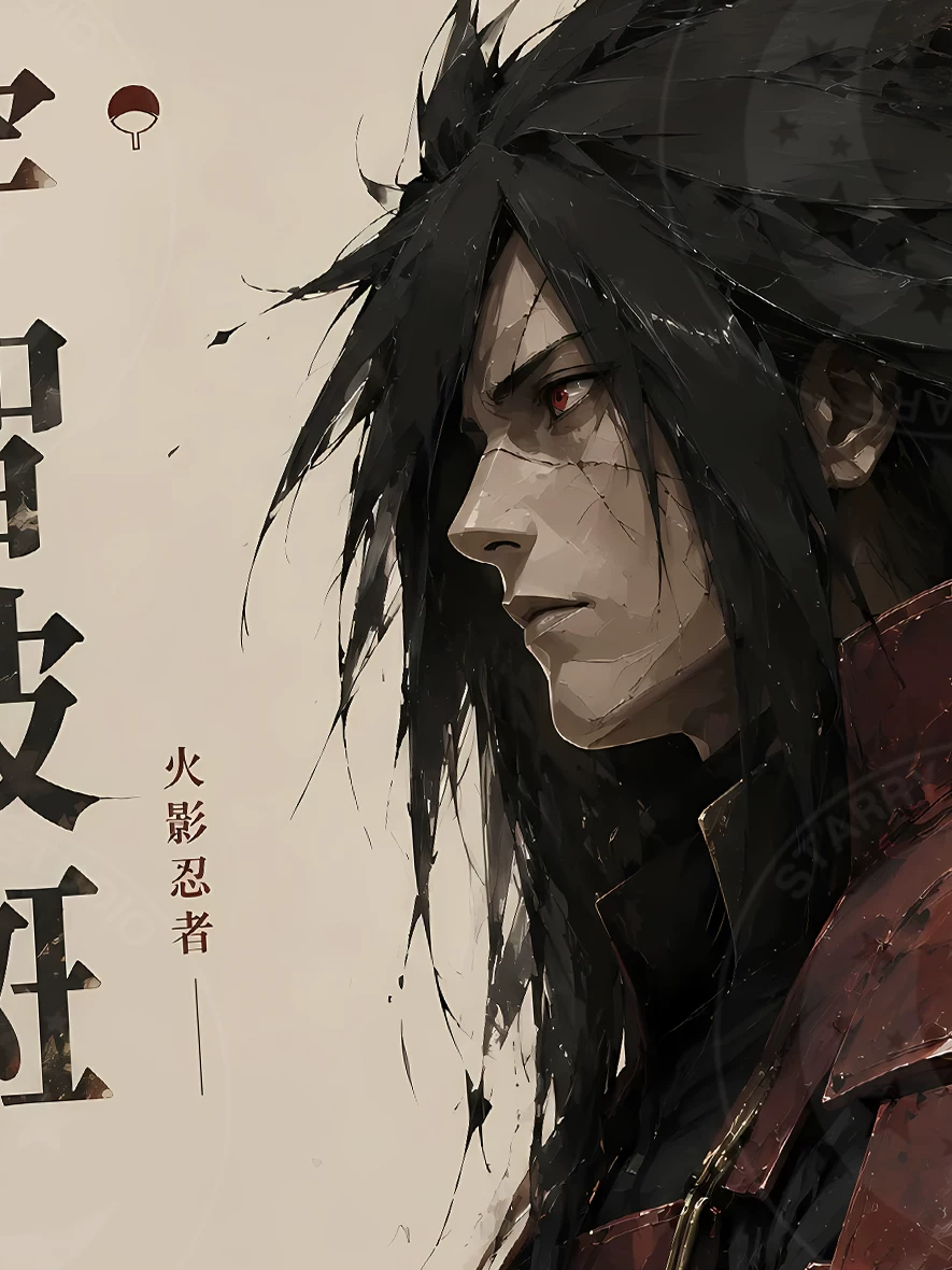 【Pre-sale】Decorative Painting of Uchiha Madara-Naruto-XingKong Studio
