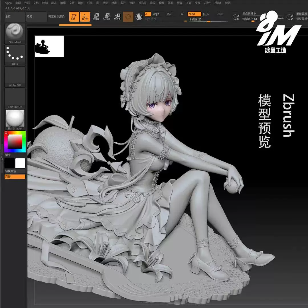 【Pre-sale】1/6 Scale Columbina and Sandrone-Genshin Impact-ICEMOUSE Studio