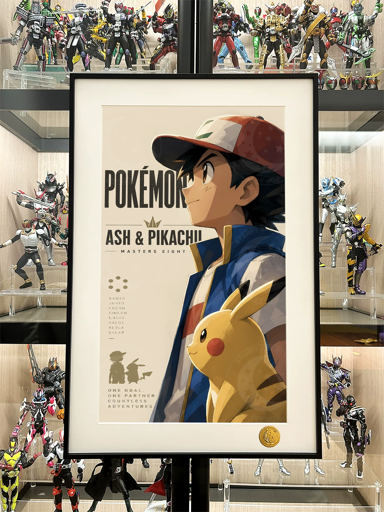 【Pre-sale】Decorative Painting of Ash and Pikachu-XingKong Studio