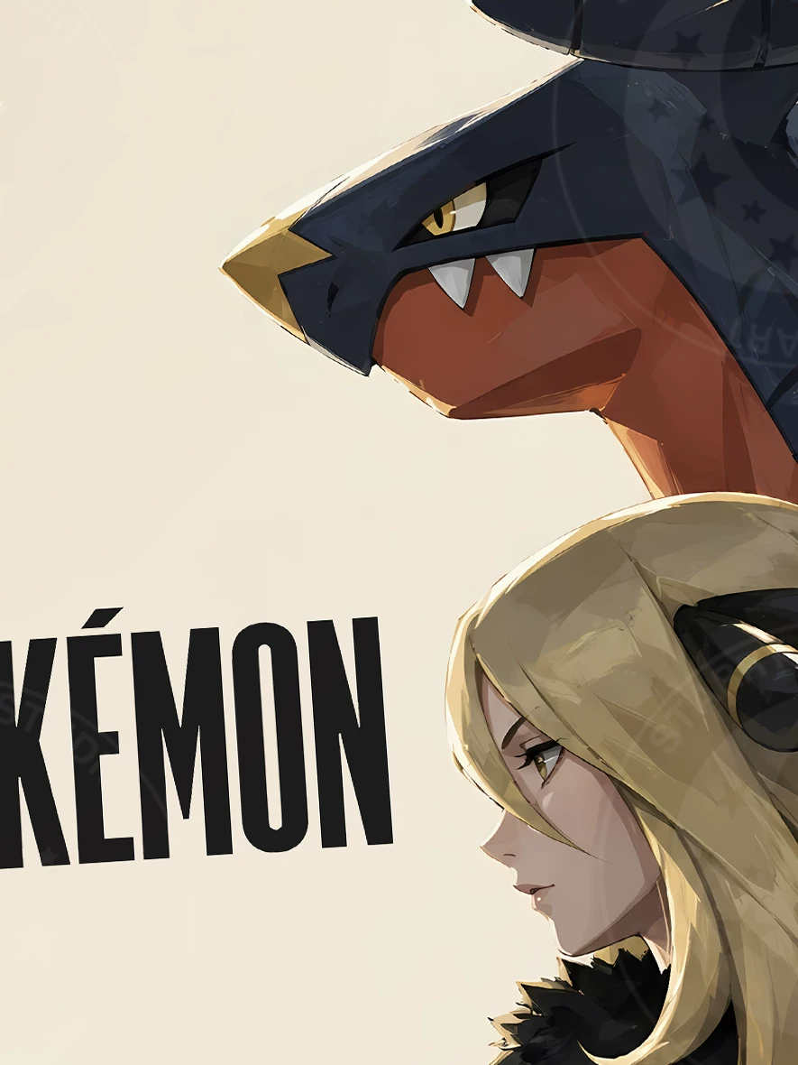 【Pre-sale】Decorative Painting of Cynthia-Pokemon-XingKong Studio
