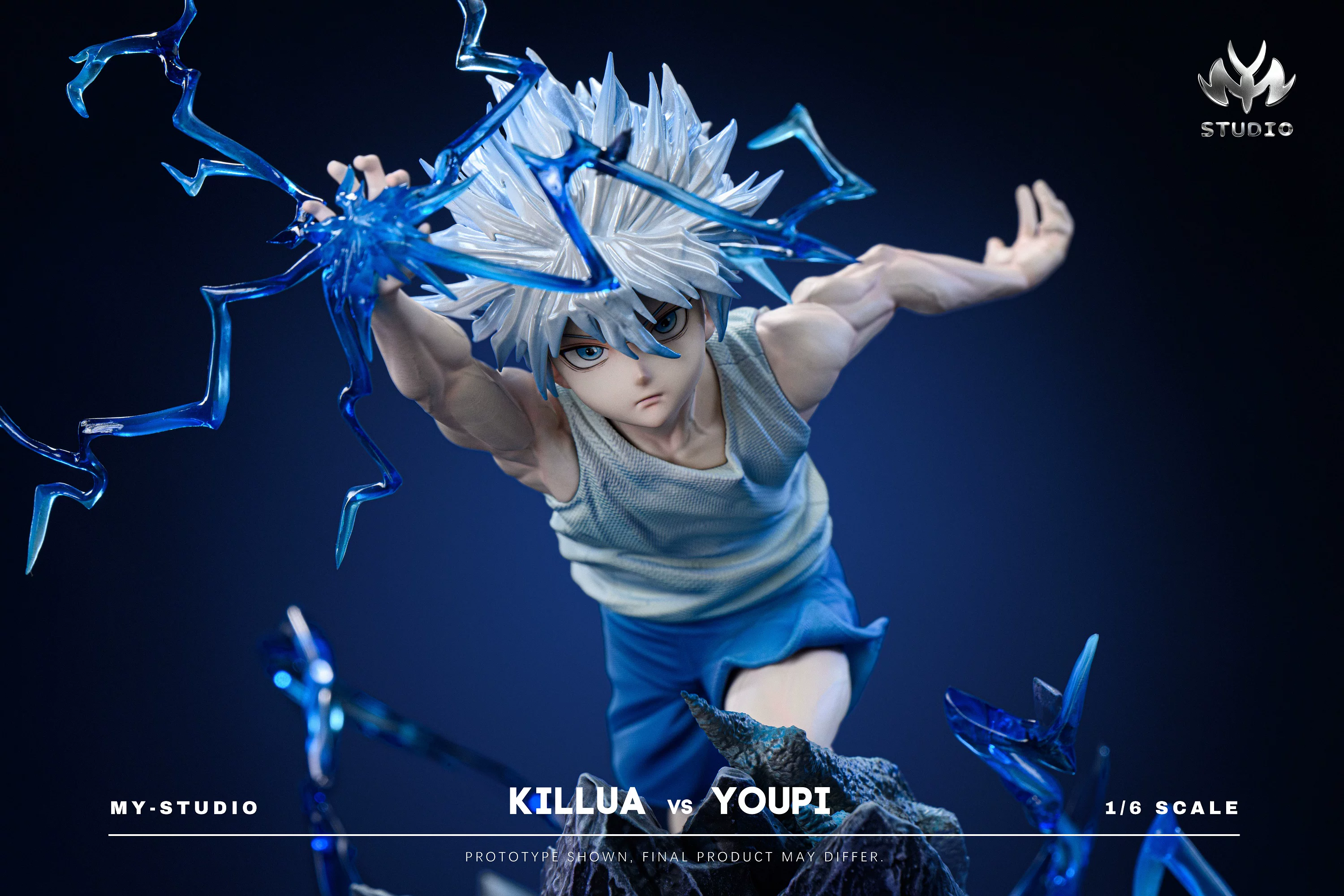 【Pre-sale】1/6 Scale Killua Zoldyck VS Menthuthuyoupi-Hunter X Hunter-MY Studio