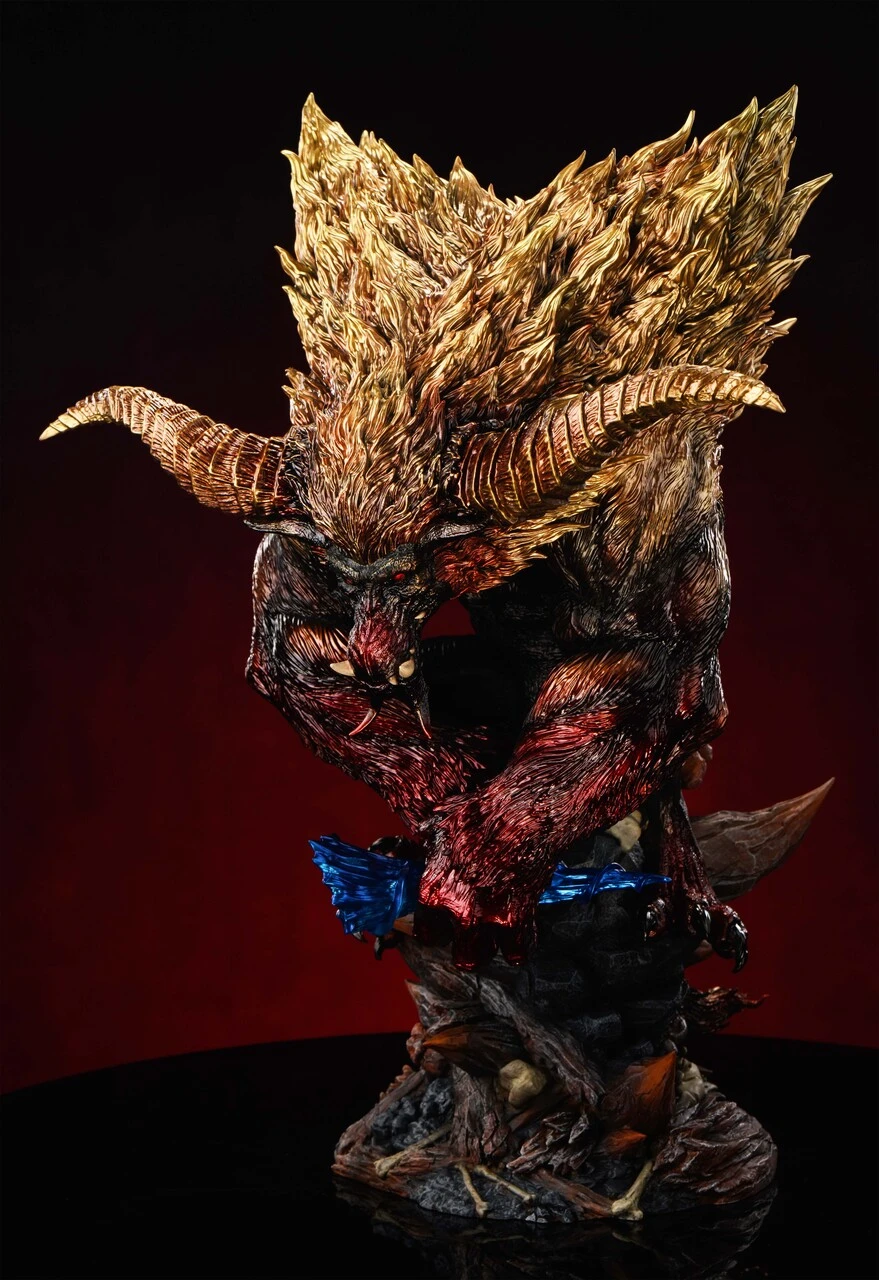 【Pre-sale】1/10 Scale Furious Rajang with LED-Monster Hunter-SWORD and WING Studio