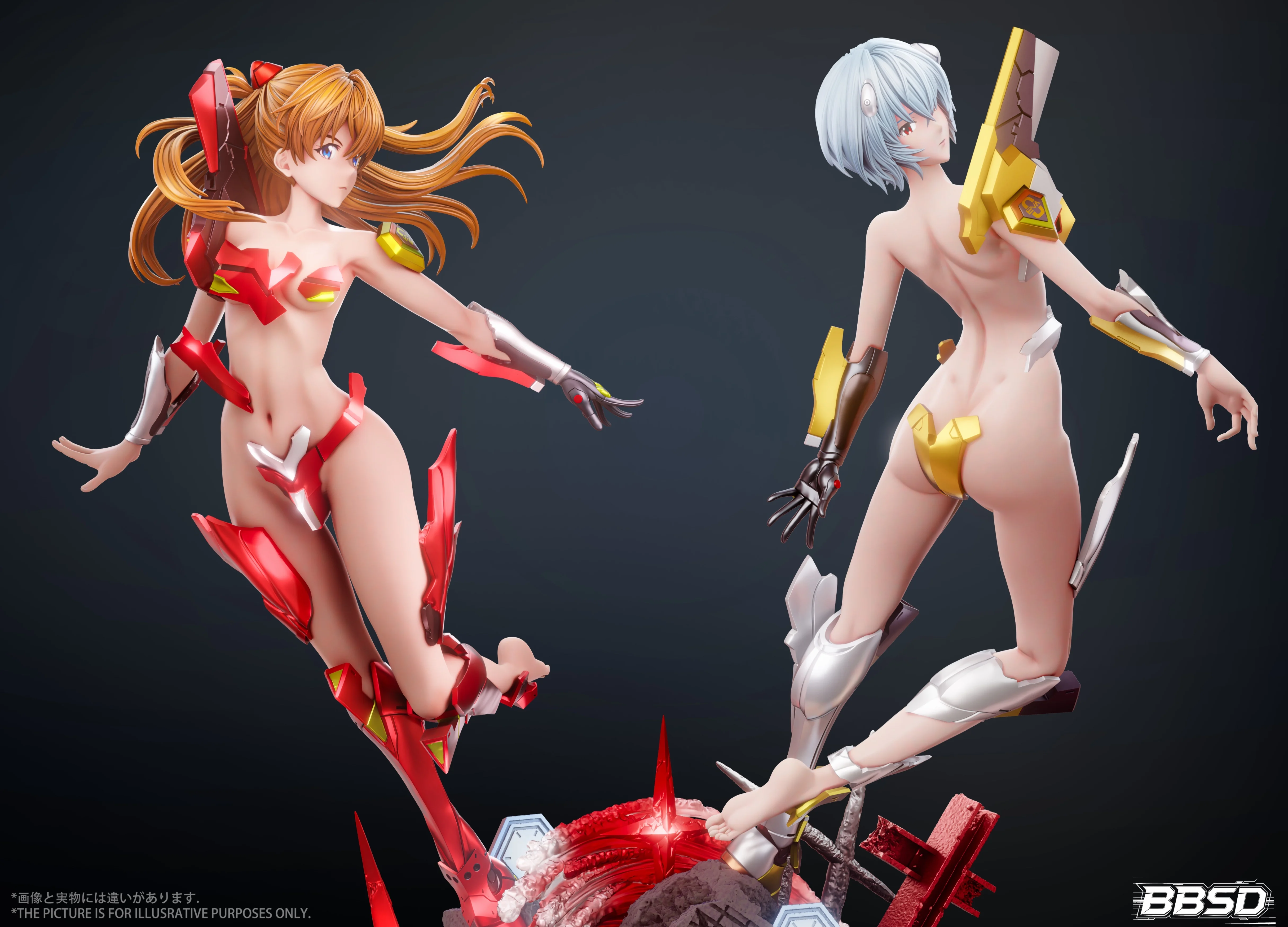 【Pre-sale】Asuka and Ayanami Rei-BBSD Studio